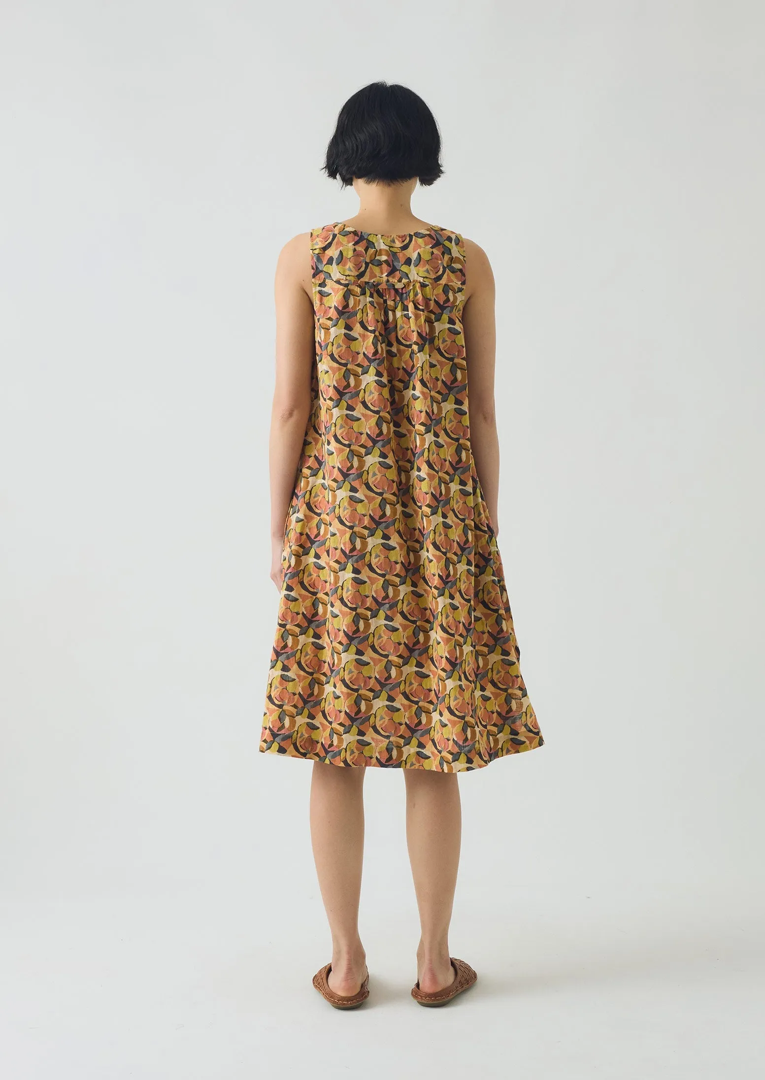 Still Life Print Nightdress | Clay sold by TOAST product image thumbnail 3