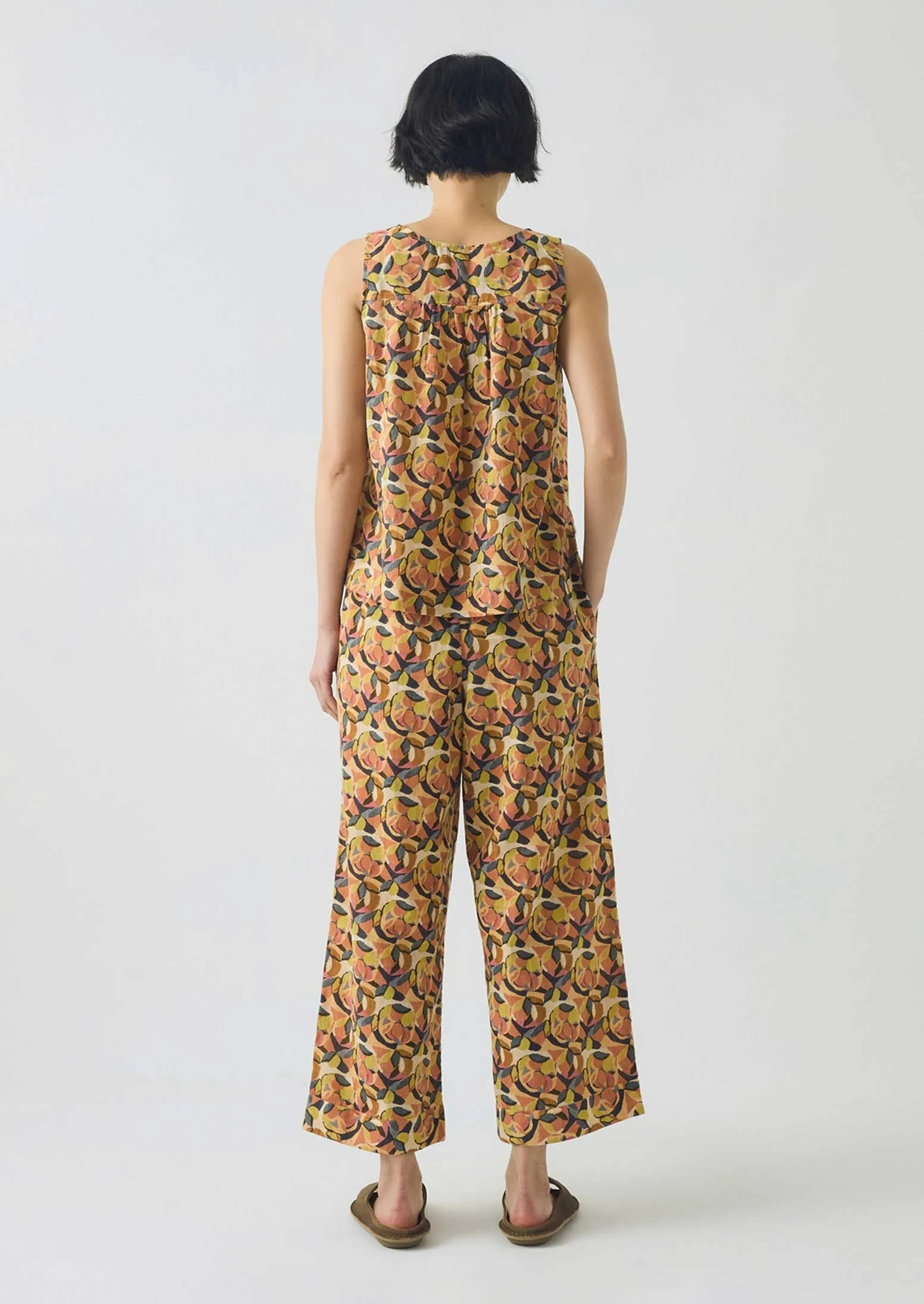Still Life Print Pyjamas | Clay sold by TOAST product image thumbnail 3