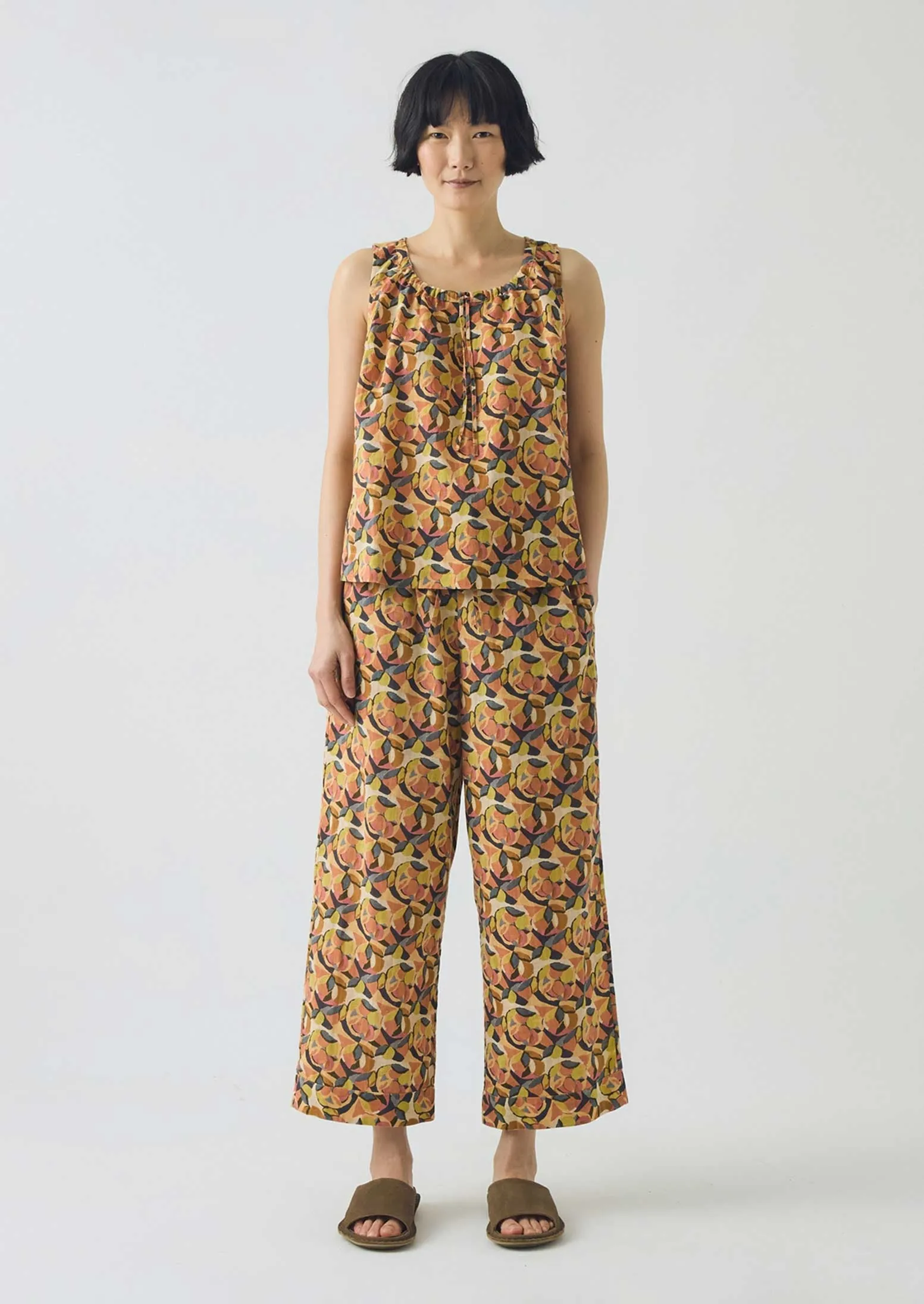 Still Life Print Pyjamas | Clay sold by TOAST product image thumbnail 2