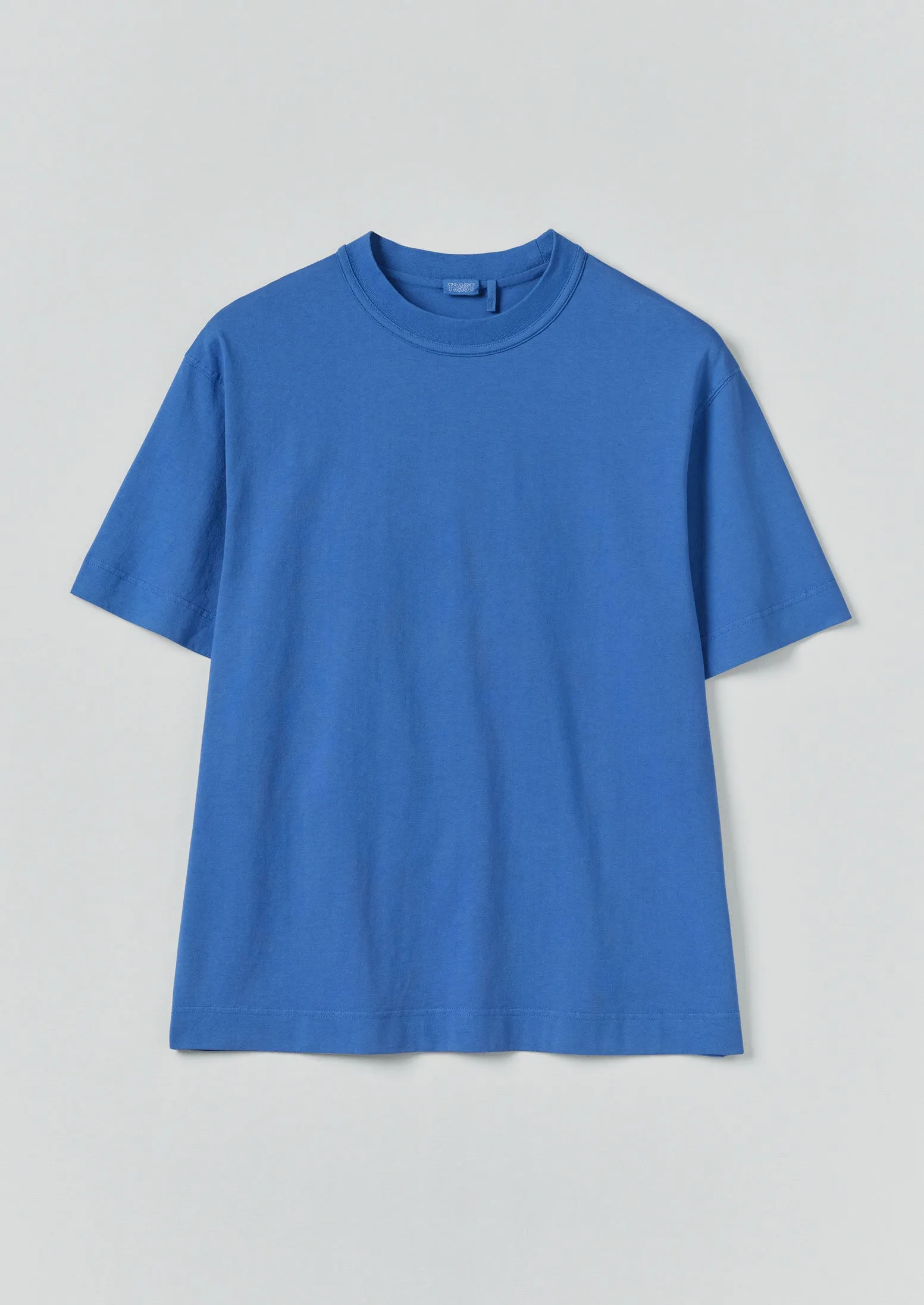 Cotton Relaxed Tee | Azure sold by TOAST