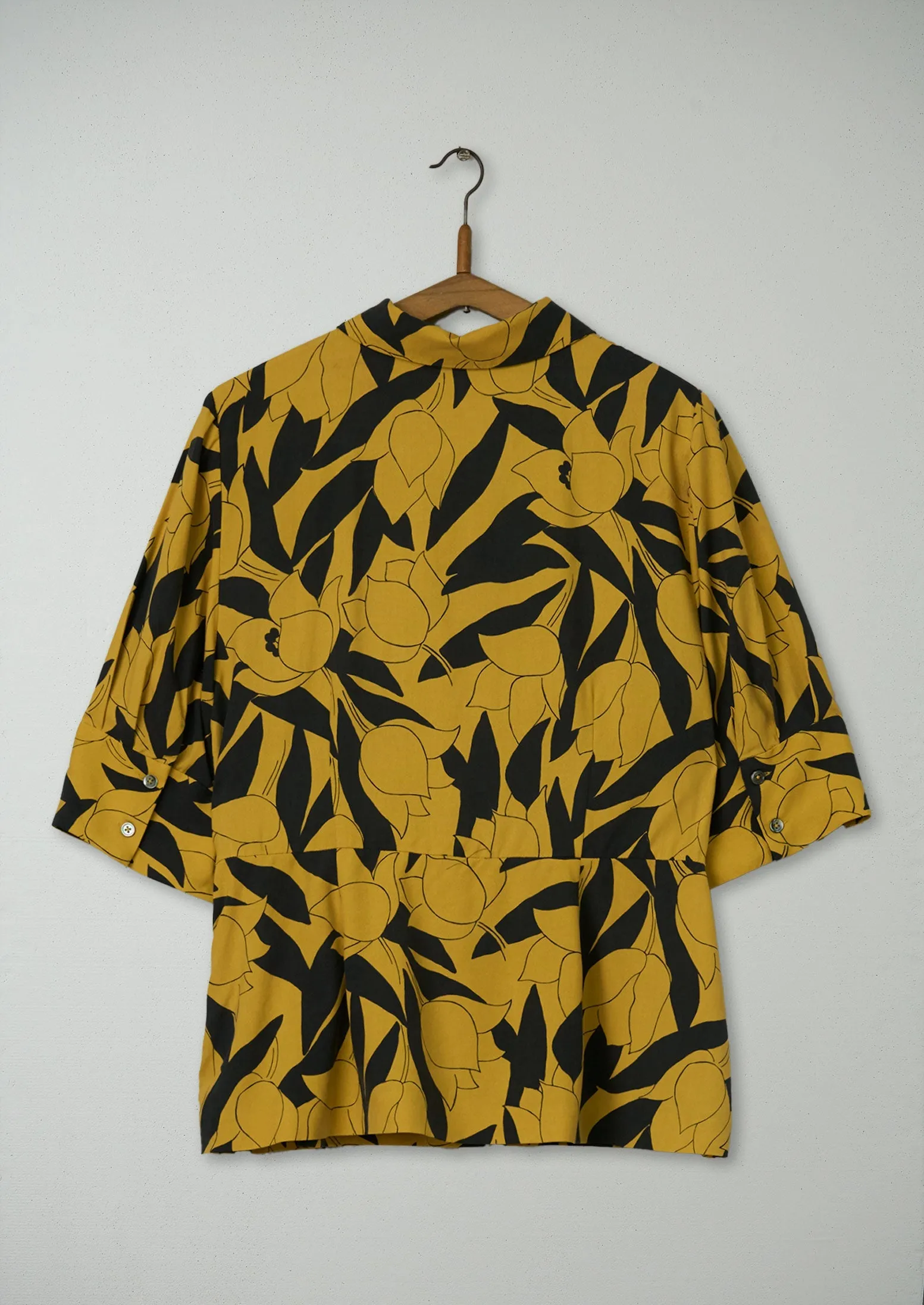 Reworn Floral Print Shirt Size 16 (438) | Multi sold by TOAST product image thumbnail 2