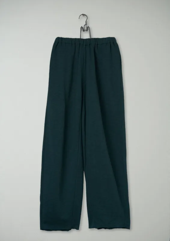 Reworn Loopback Jersey Wide Leg Trousers Size S (596) | Puck sold by TOAST
