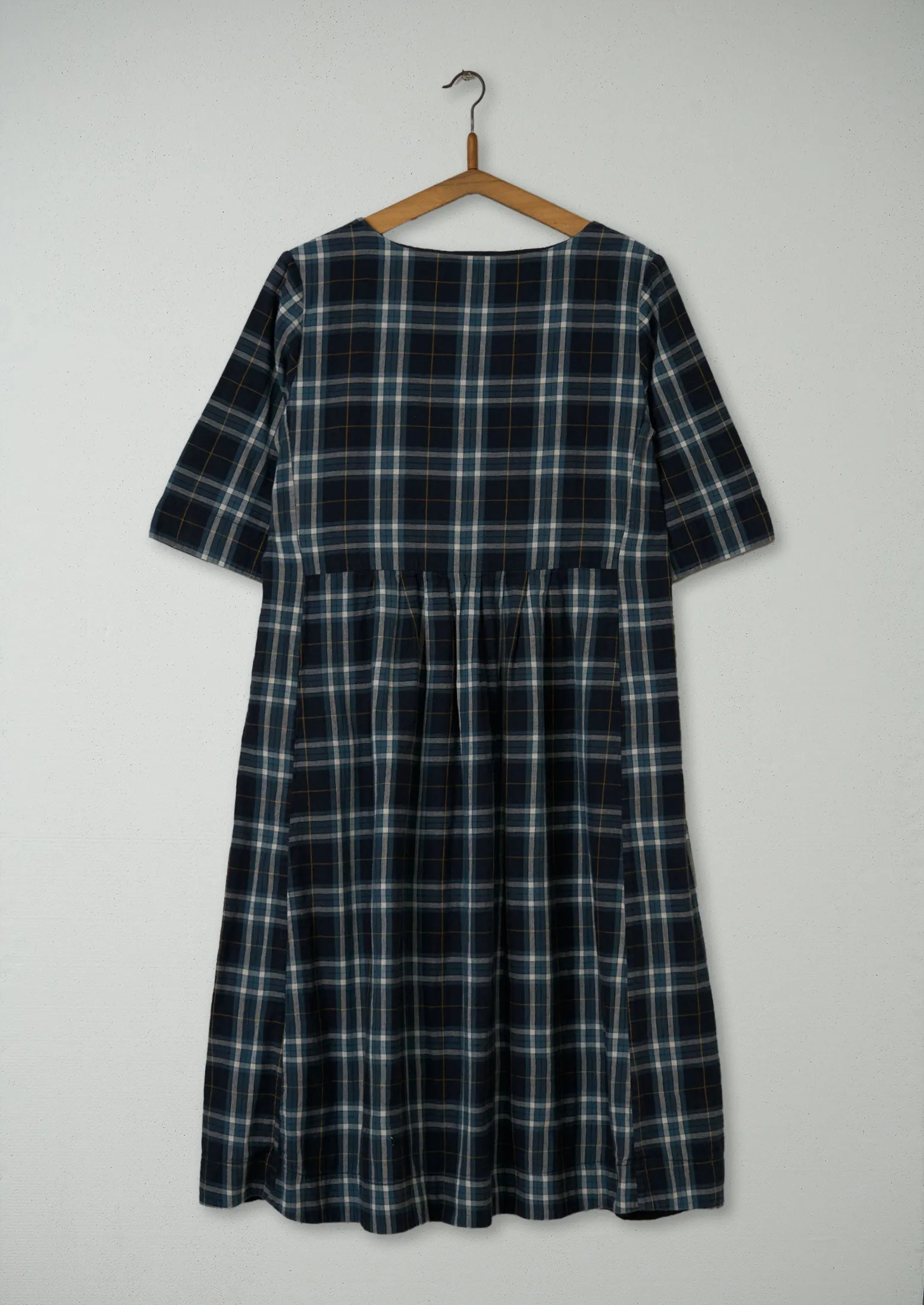 Reworn Madras Check Dress Size 12 (936) | Multi sold by TOAST product image thumbnail 2