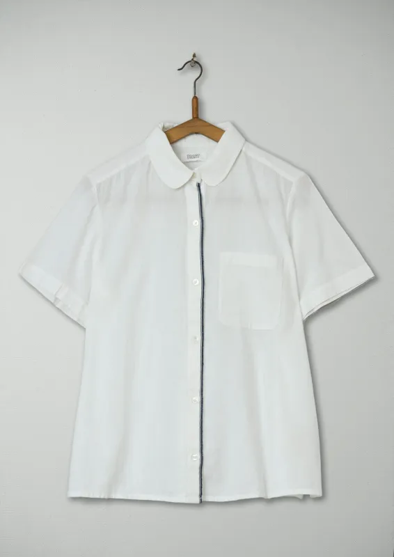 Reworn Selvedge Edge Shirt Size 8 (508) | Off White sold by TOAST