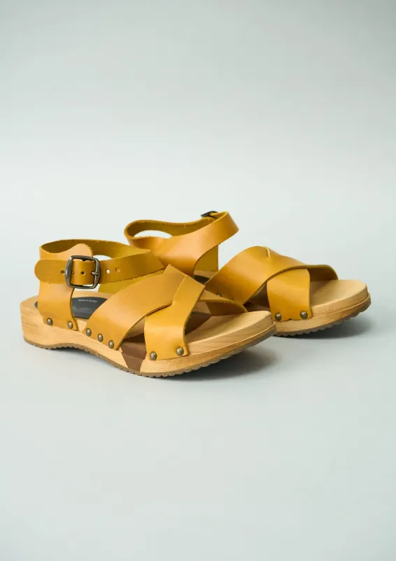 Reworn Moheda Sandals Size 37 (294) | Mustard sold by TOAST