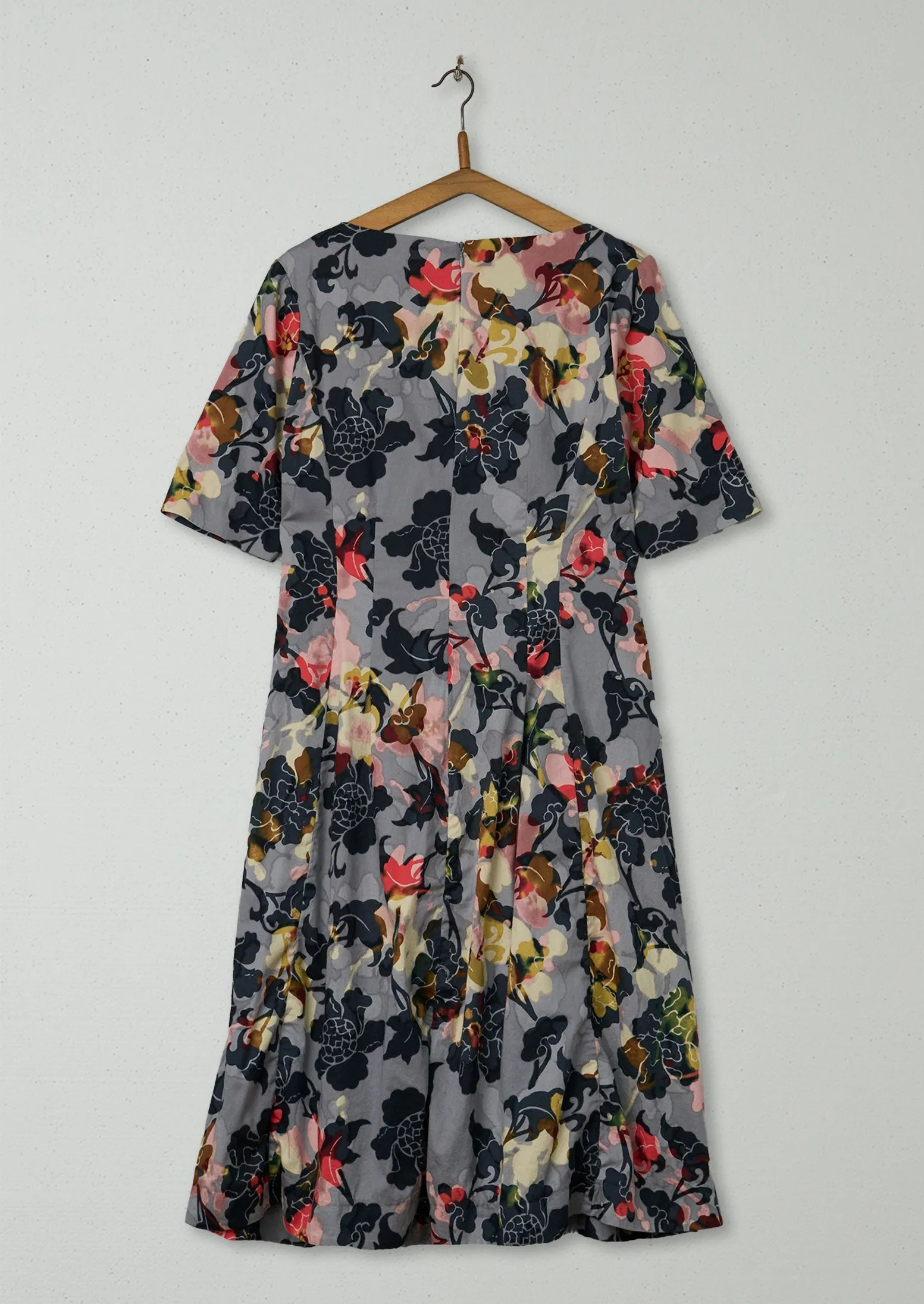 Reworn Floral Print Dress Size 12 (695) | Multi sold by TOAST product image thumbnail 2