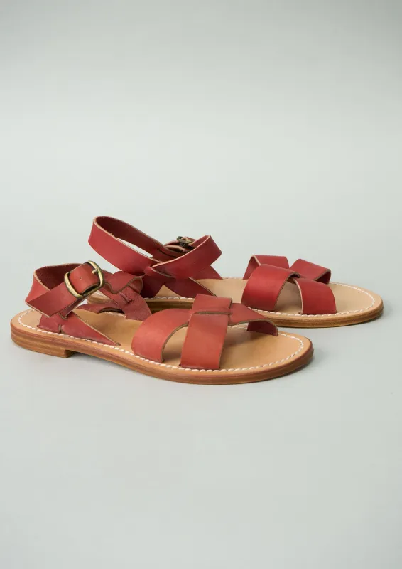 Reworn La Botte Gardiane Pac Sandals Size 36 (309) | Red sold by TOAST