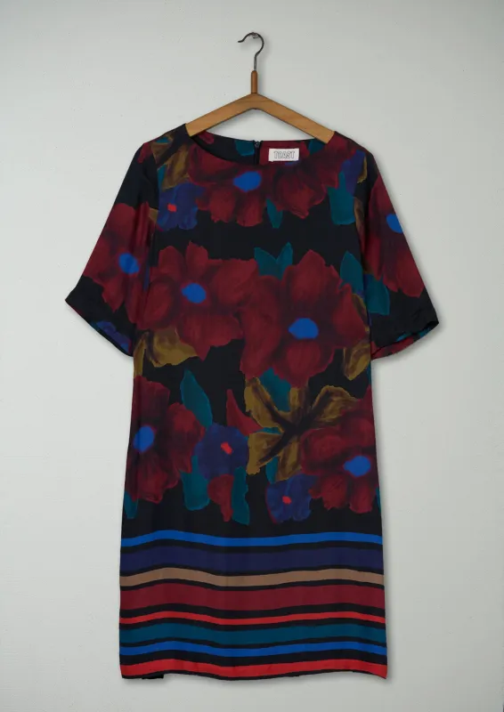 Reworn Floral Print Dress Size 10 (963) | Multi sold by TOAST