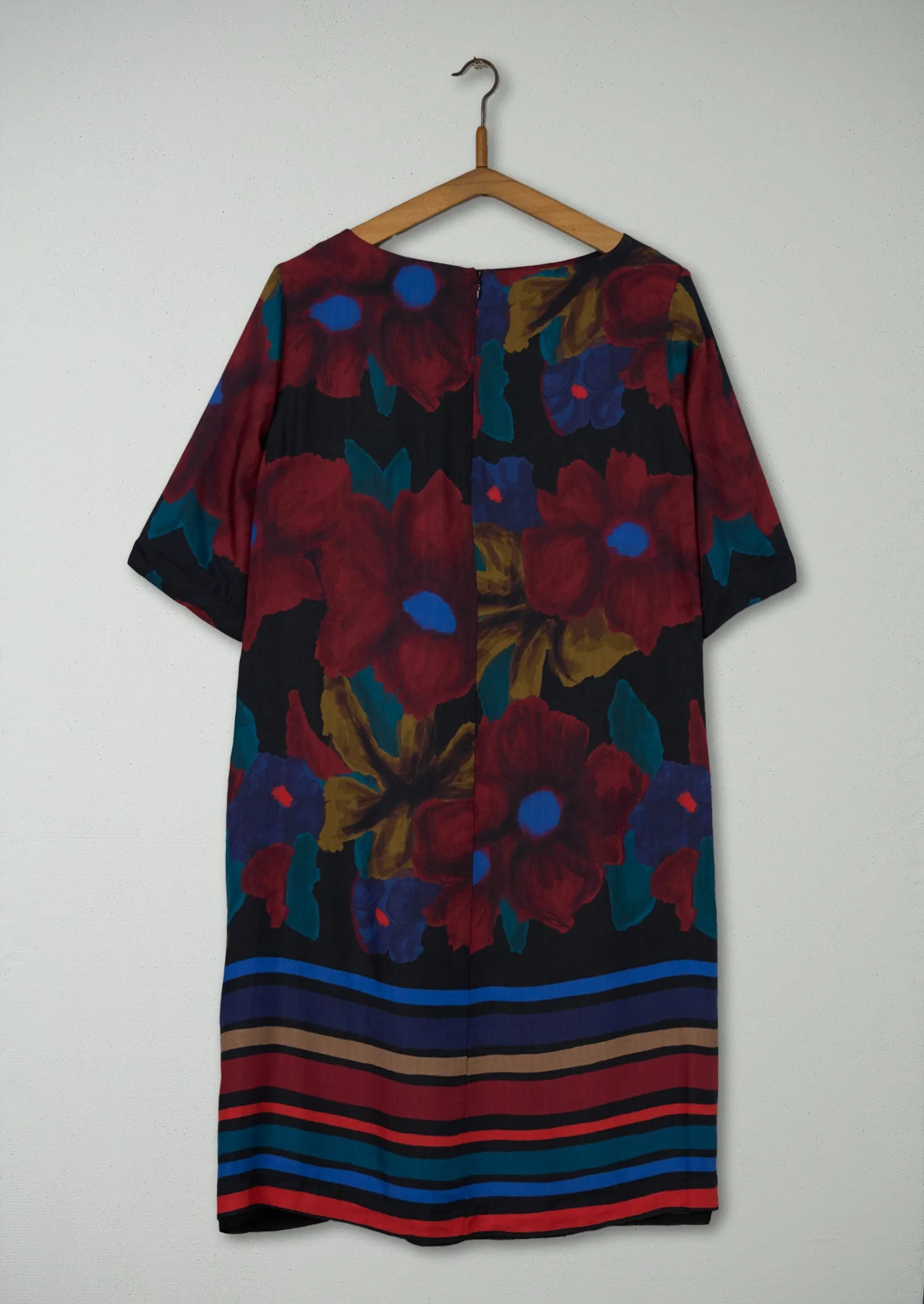 Reworn Floral Print Dress Size 10 (963) | Multi sold by TOAST product image thumbnail 2