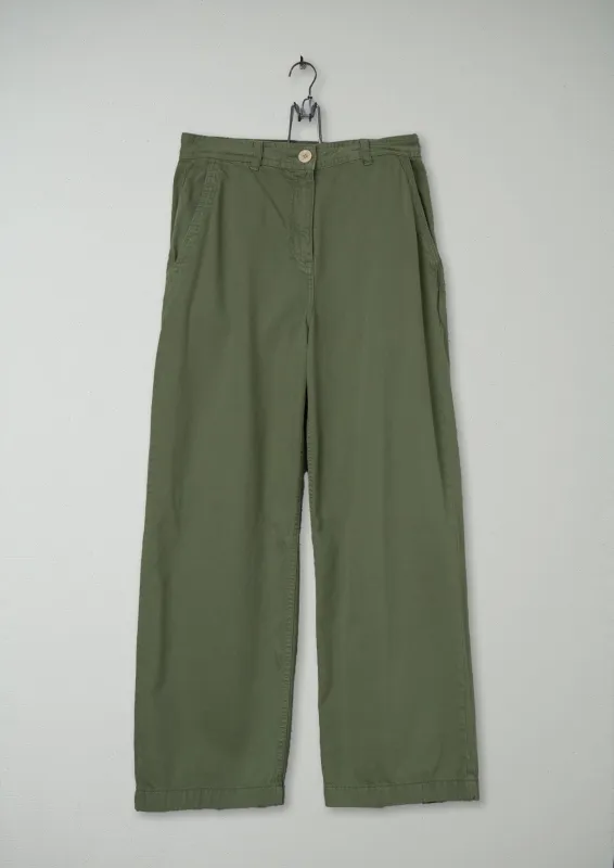 Reworn Organic Denim Trousers Size 14 (630) | Willow sold by TOAST