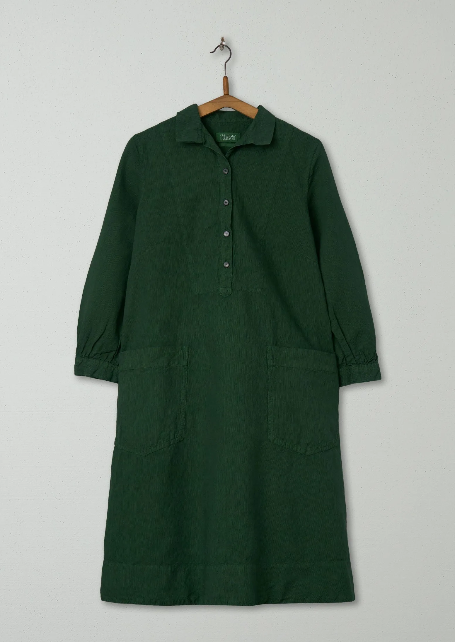 Reworn Fine Stripe Cotton Linen Dress Size 16 (950) | Croft Green sold by TOAST