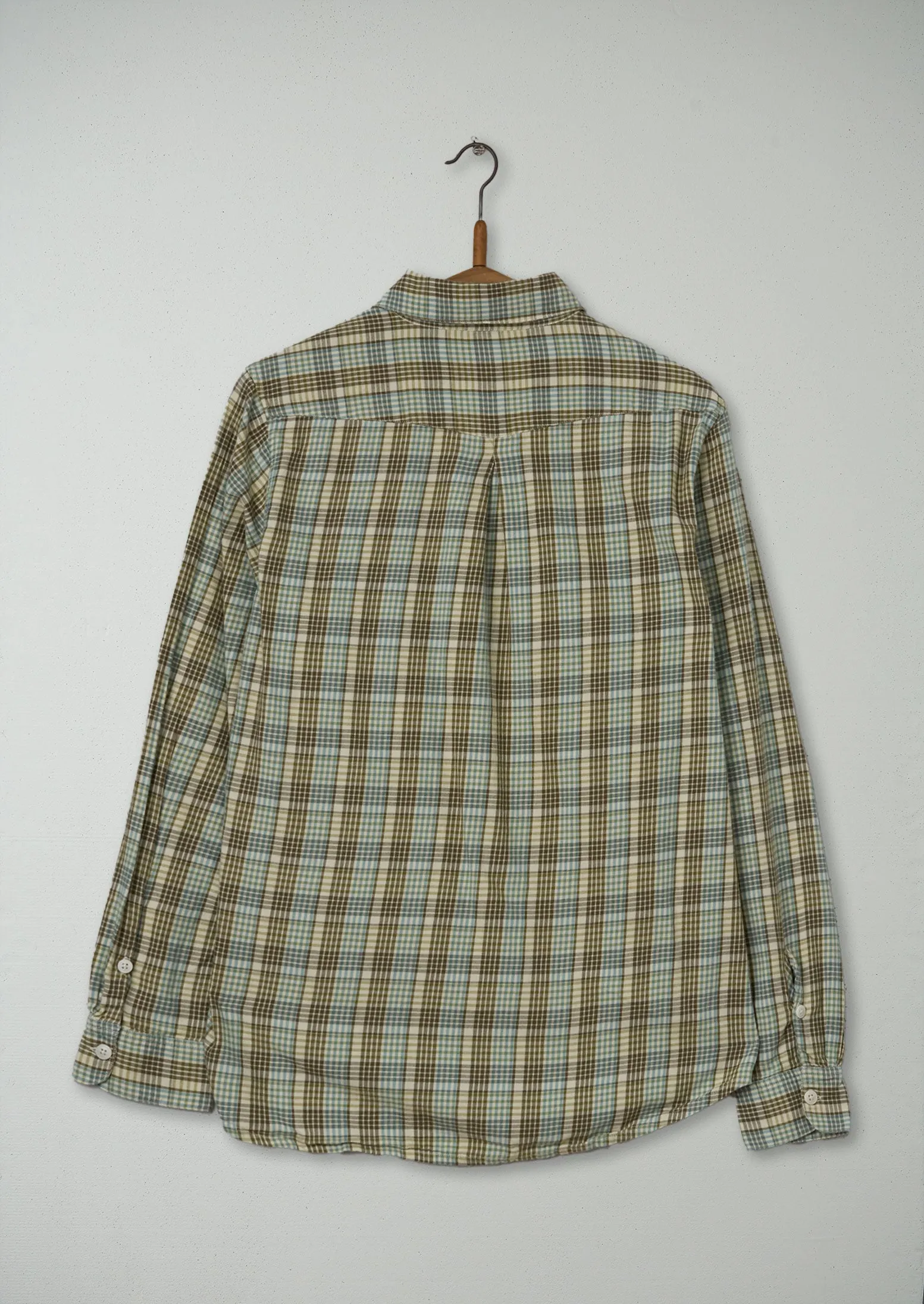Reworn Mens Check Cotton Shirt Size S (017) | Multi sold by TOAST product image thumbnail 2