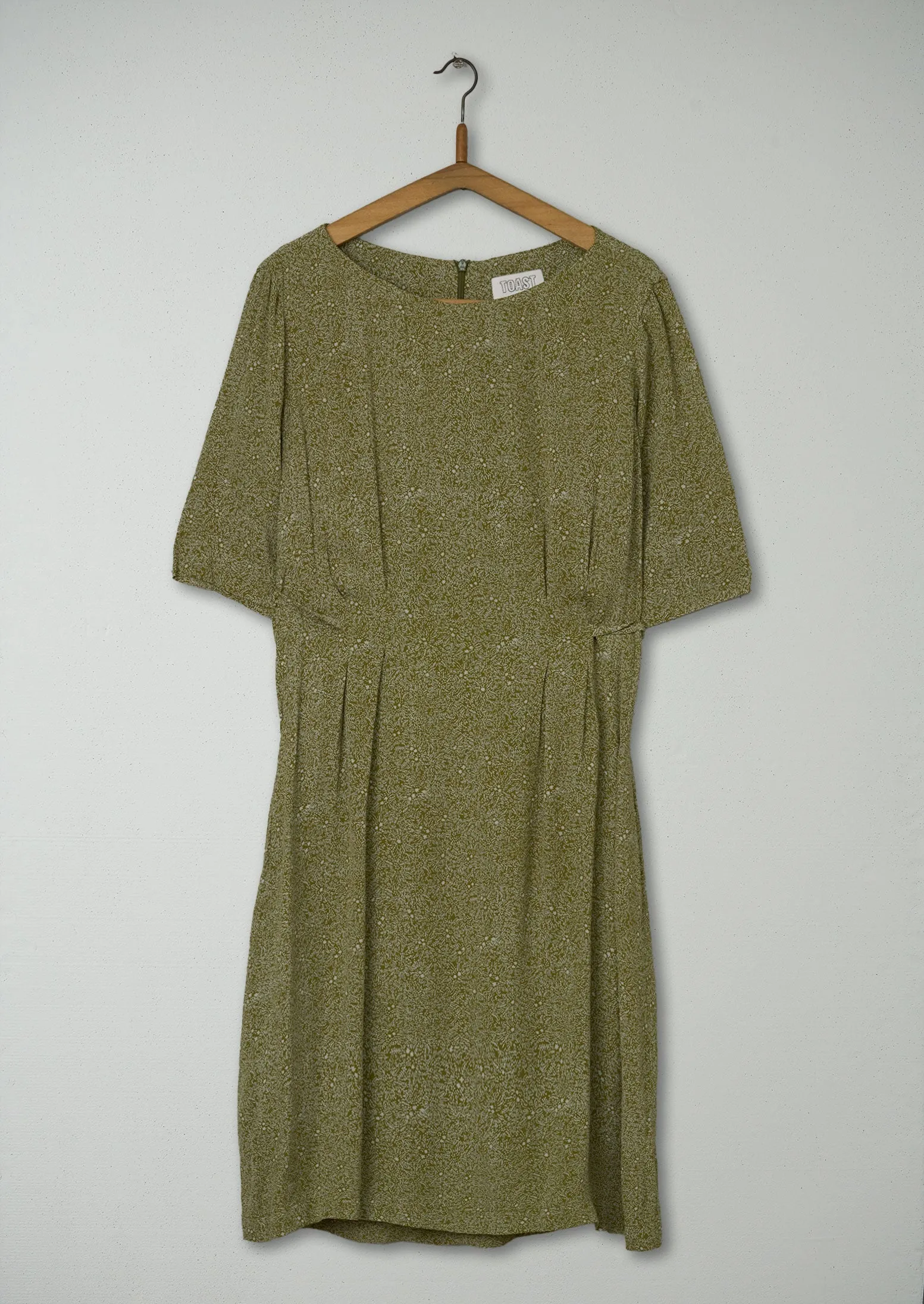 Reworn Constance Print Dress Size 14 (967) | Willow sold by TOAST