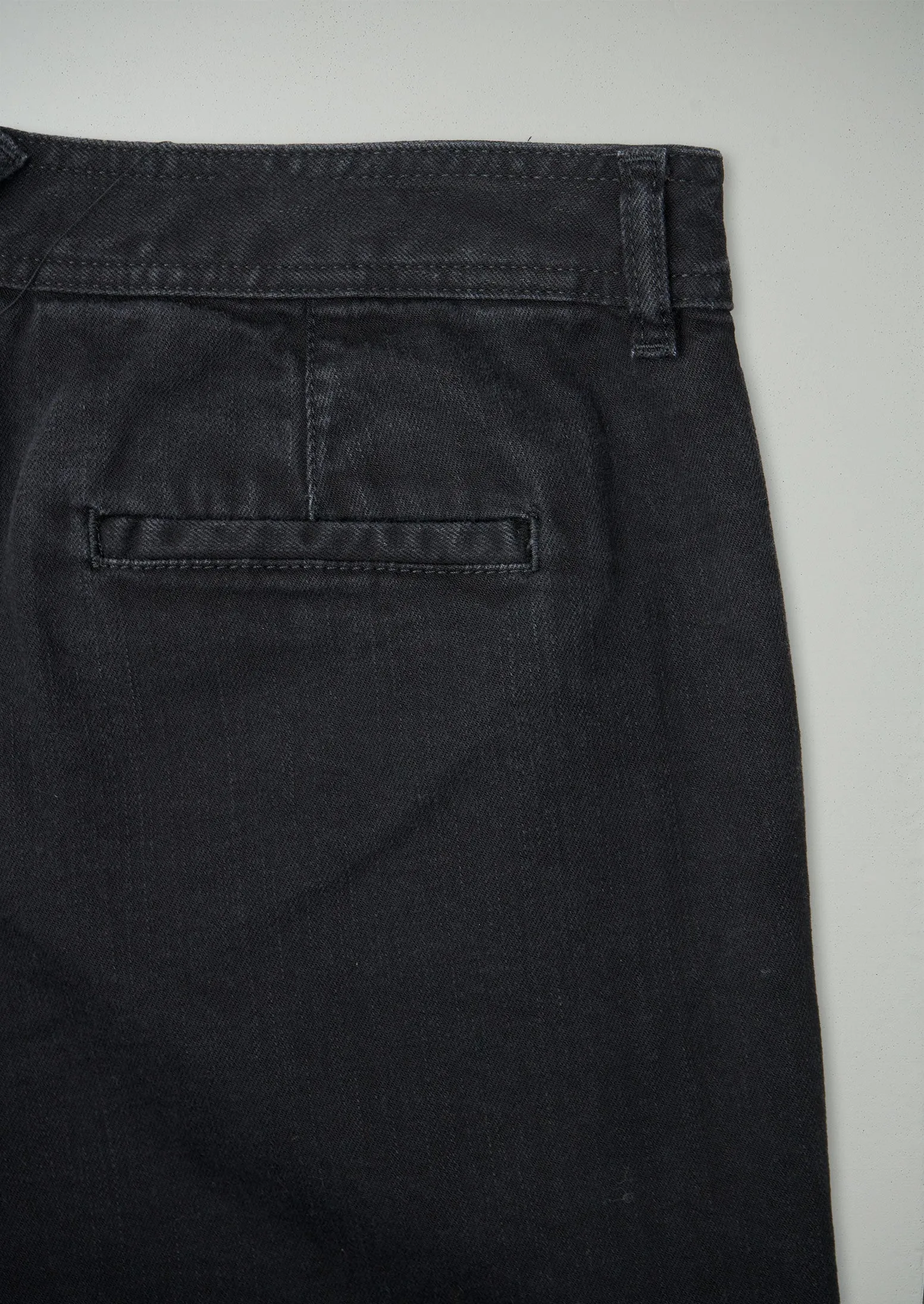 Reworn Denim Side Button Trousers Size 14 (635) | Black sold by TOAST product image thumbnail 2