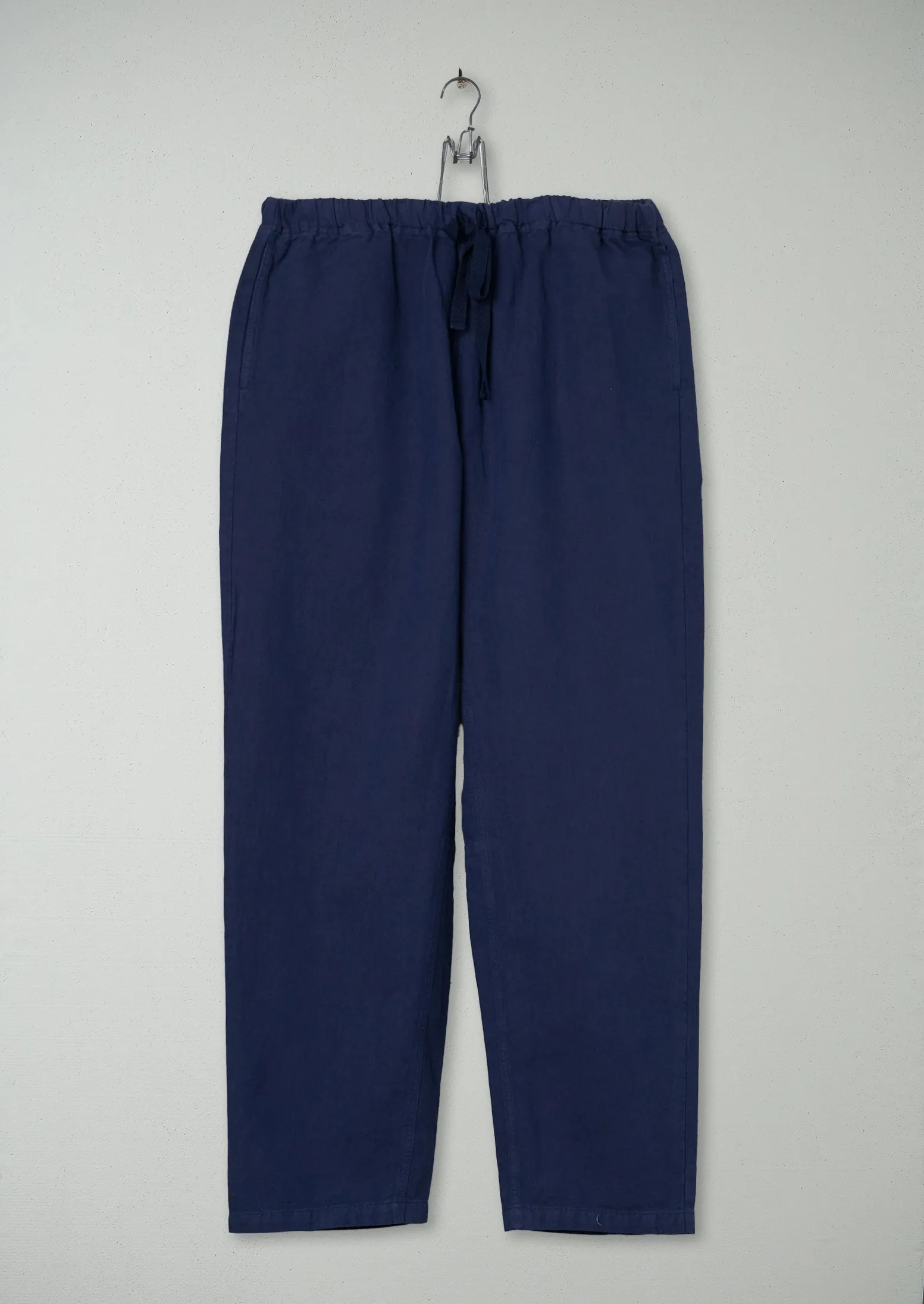Reworn Mens Herringbone Trousers Size XL (029) | Indigo sold by TOAST