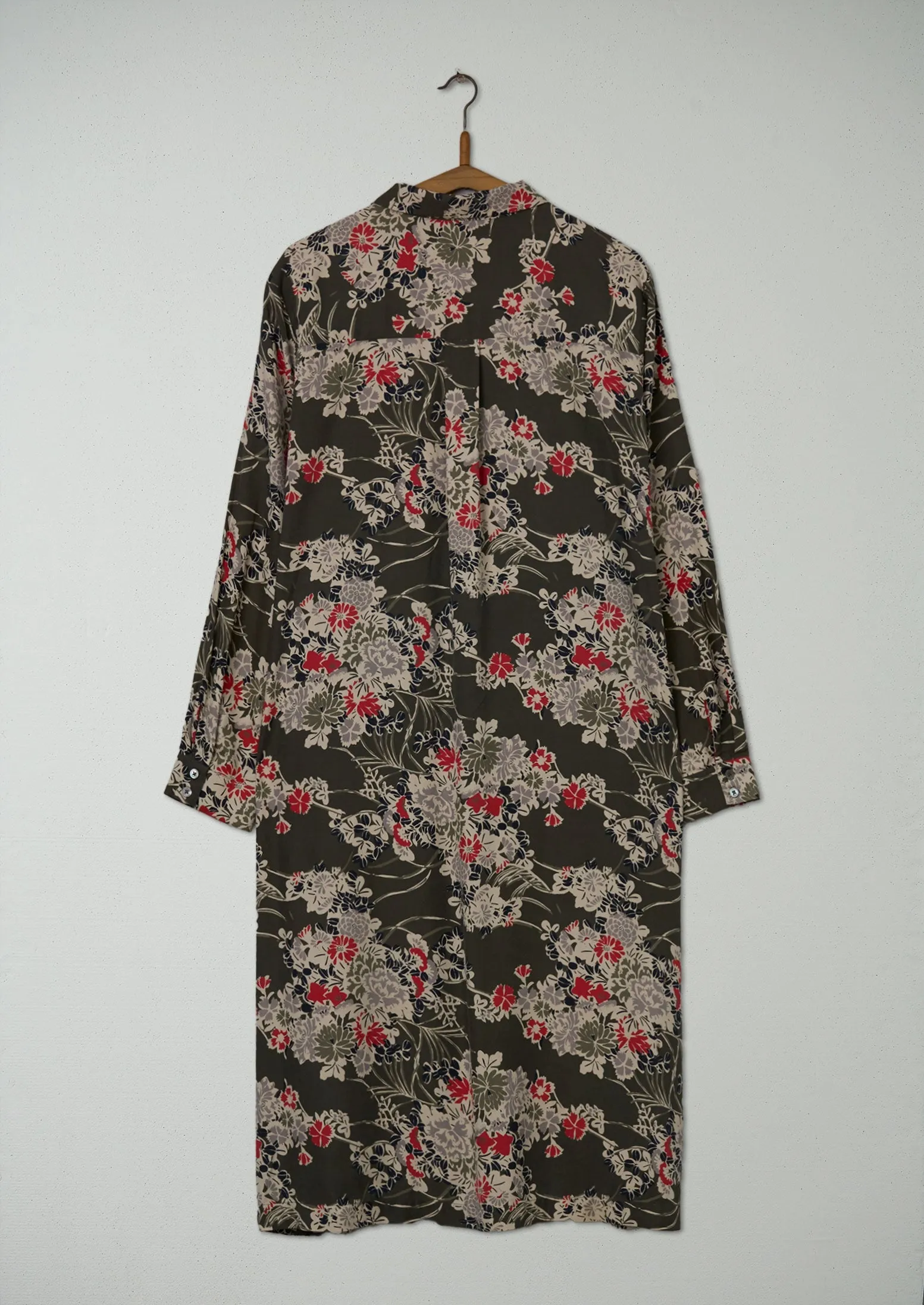 Reworn Guan Print Silk Dress Size 18 (981) | Multi sold by TOAST product image thumbnail 2