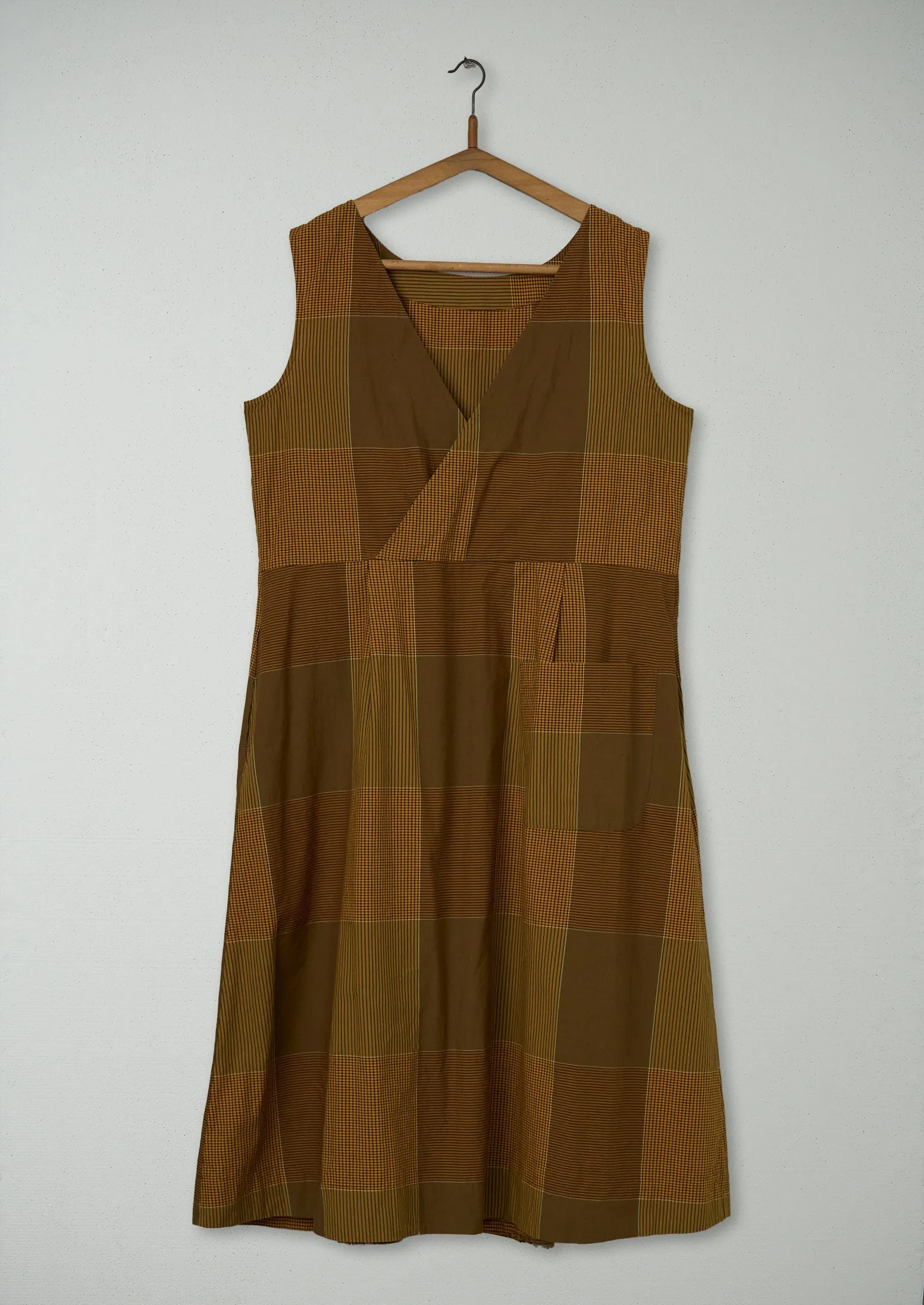 Reworn Cross Back Dress Size 18 (985) | Sand sold by TOAST product image thumbnail 2
