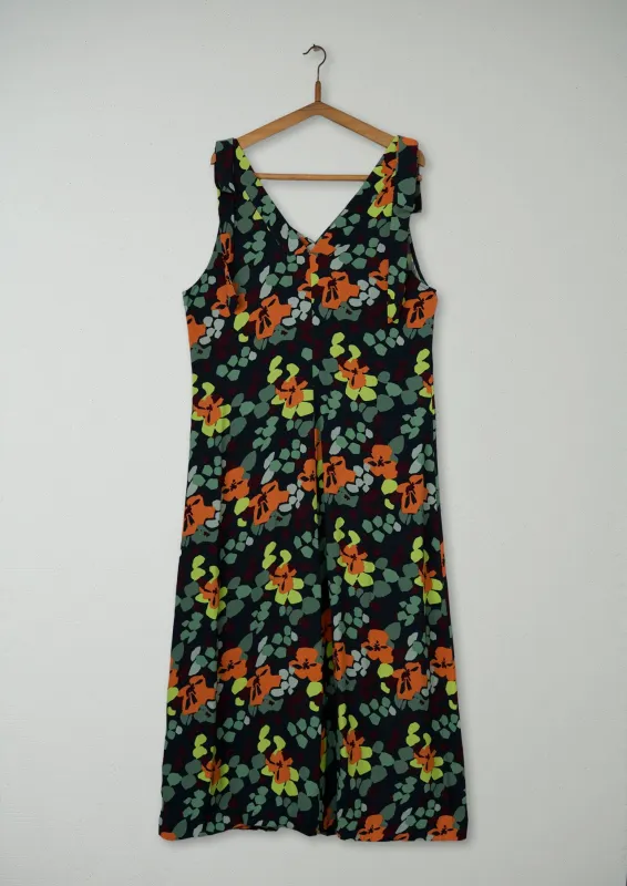 Reworn Harlequin Print Dress Size 16 (994) | Multi sold by TOAST
