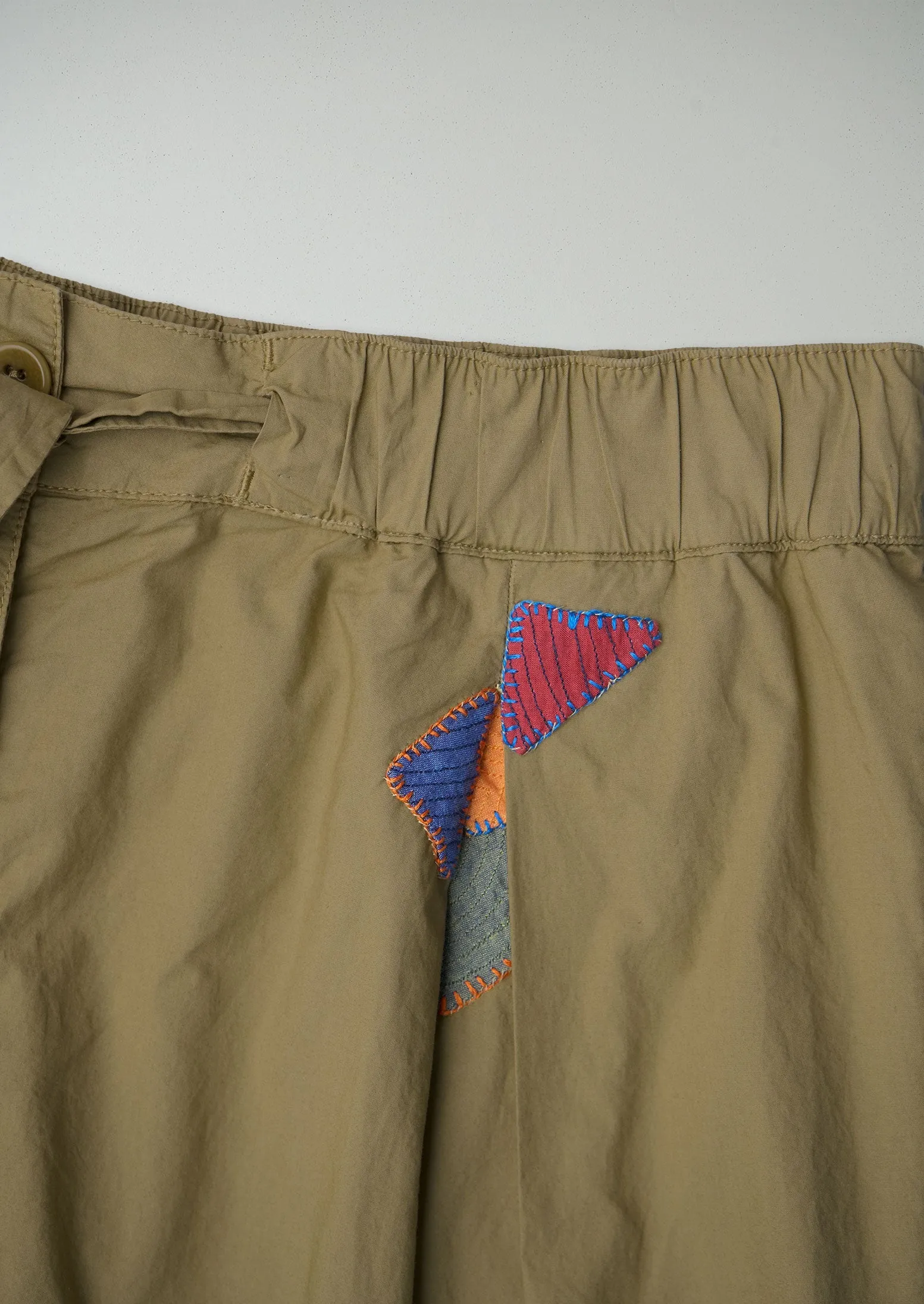 Renewed Cotton Poplin Pleated Trousers Size 12 (52) | Taupe sold by TOAST product image thumbnail 3