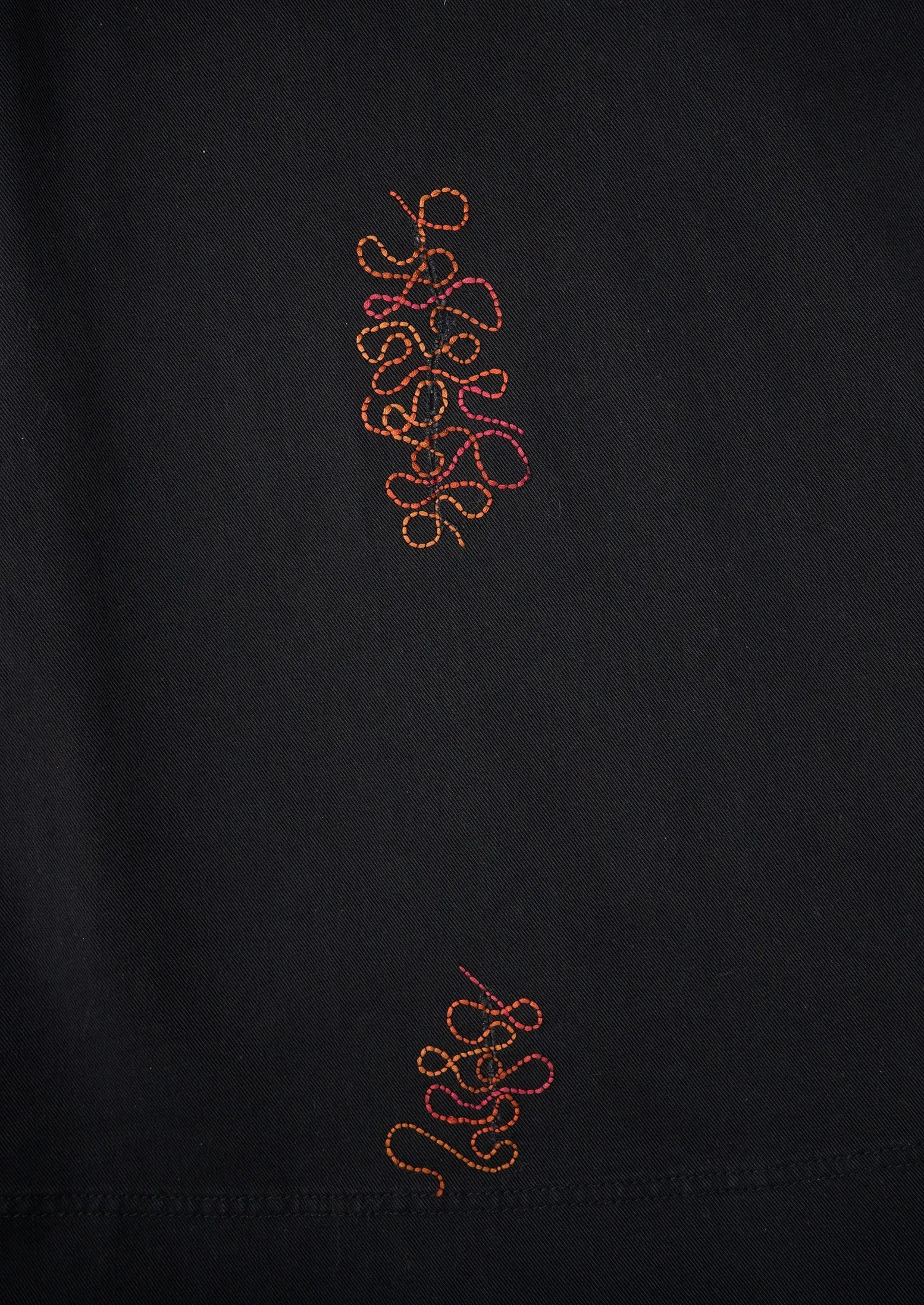 Renewed Black Denim Side Placket Dress Size 6 (110) | Black sold by TOAST product image thumbnail 3