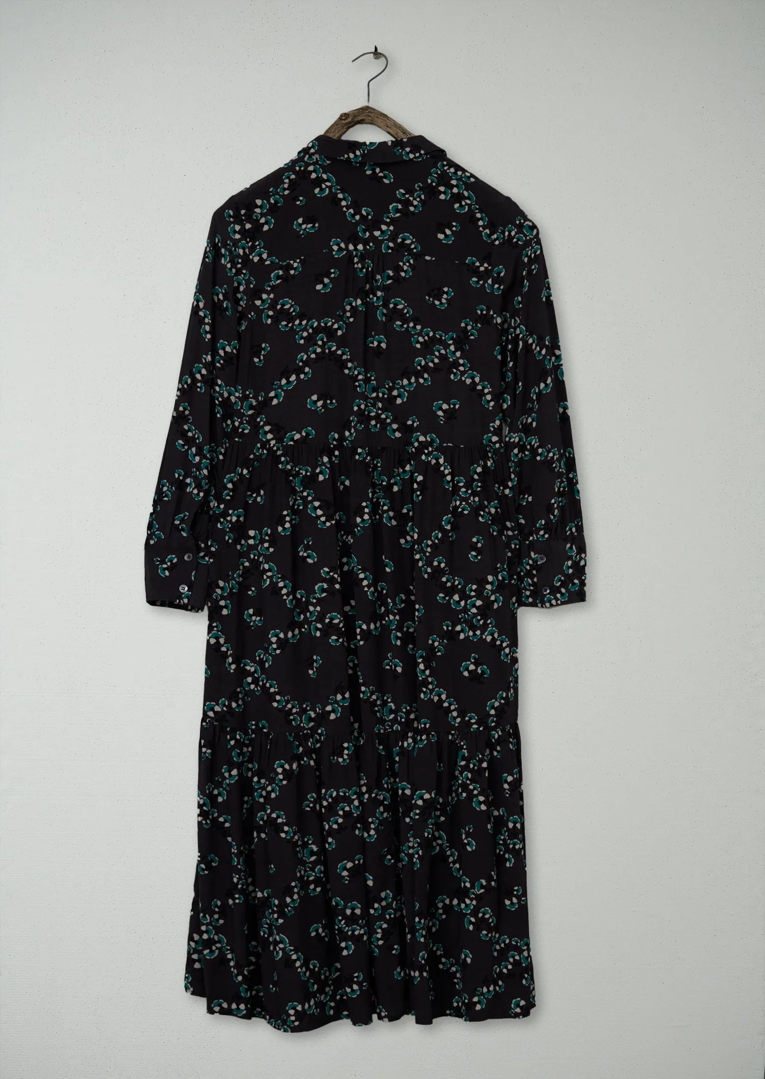 Renewed Ume Floral Print Shirt Dress Size 6 (107) | Steel sold by TOAST product image thumbnail 2
