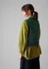 Stripe Donegal Merino Knitted Tank | Kingfisher/Apple sold by TOAST