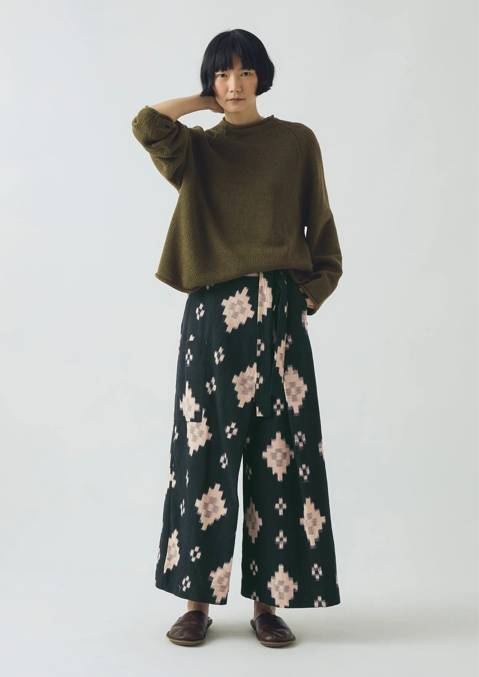 Organic Cotton Linen Easy Sweater | Montella sold by TOAST product image thumbnail 3