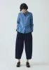 Bronwen Indigo Twill Trousers | Indigo sold by TOAST