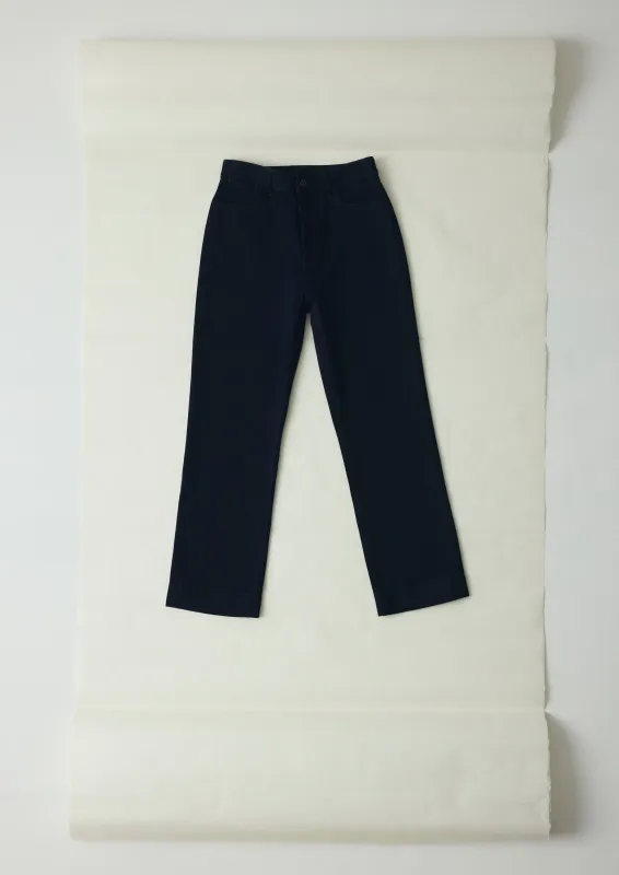 Japanese Denim Slim Trousers | Indigo sold by TOAST