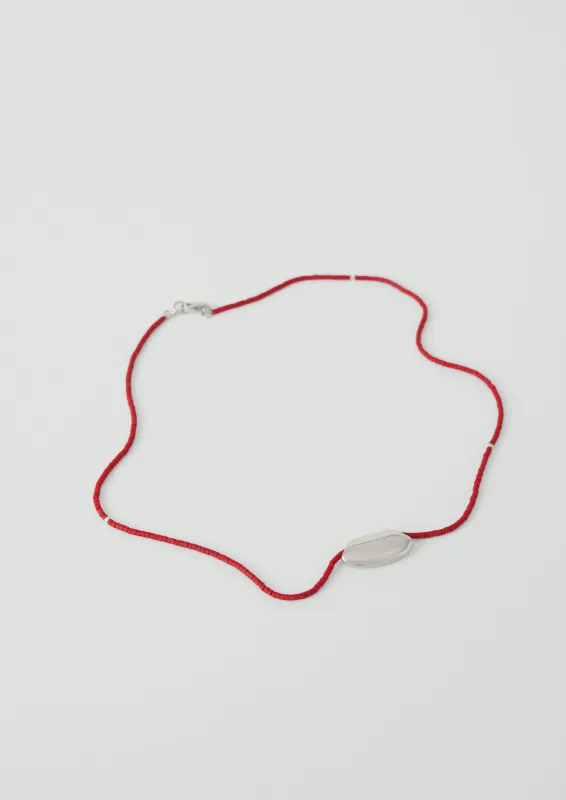 Helena Rohner Miyuki Oval Necklace | Tomato sold by TOAST