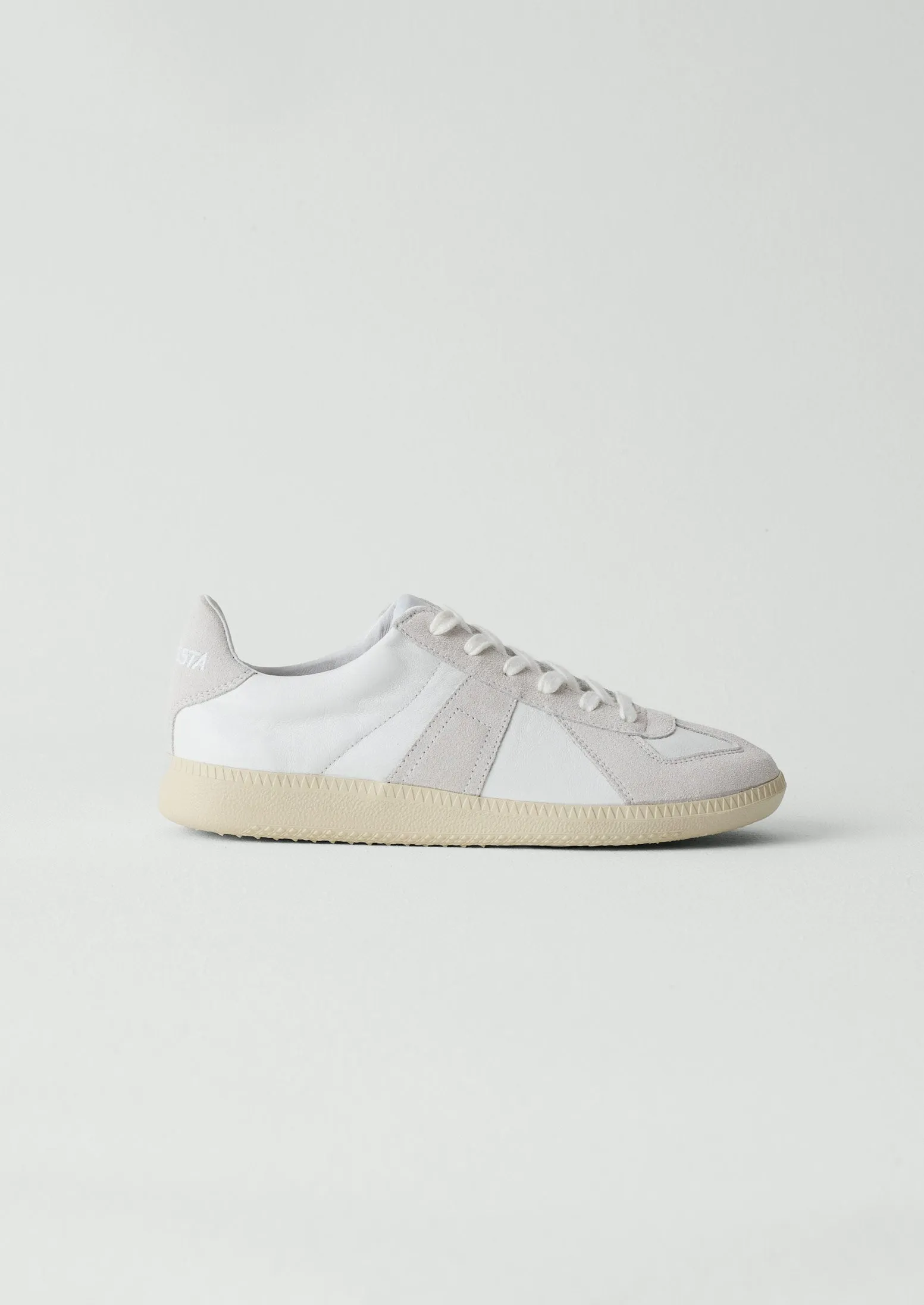 Novesta Gat Leather Trainers | Ecru sold by TOAST product image thumbnail 2