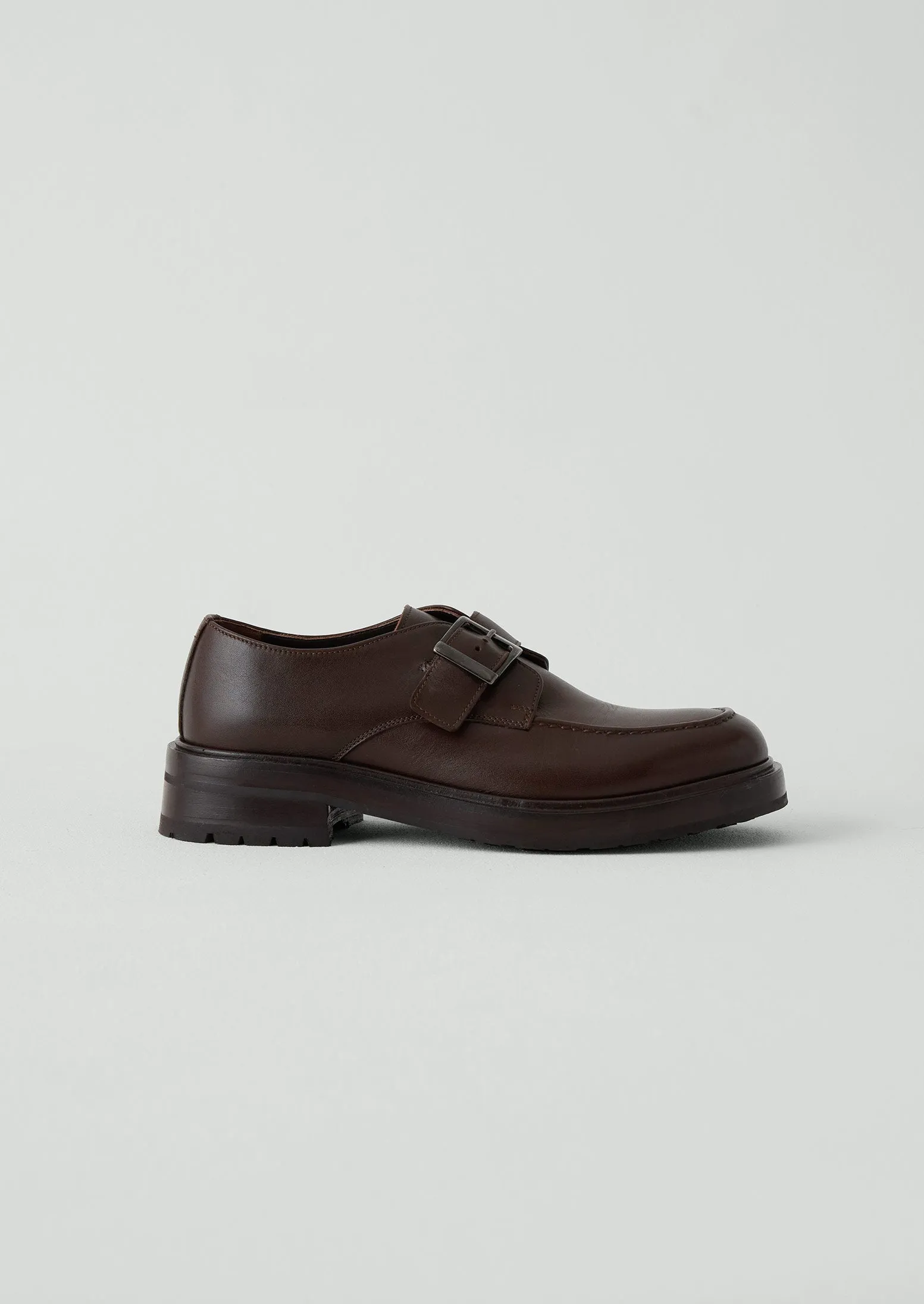 Sturlini Monk Strap Shoes | Dark Brown sold by TOAST product image thumbnail 2