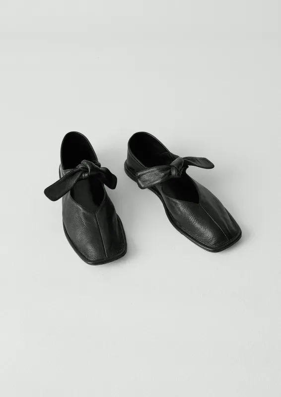 Hereu Llasada Leather Shoes | Black sold by TOAST