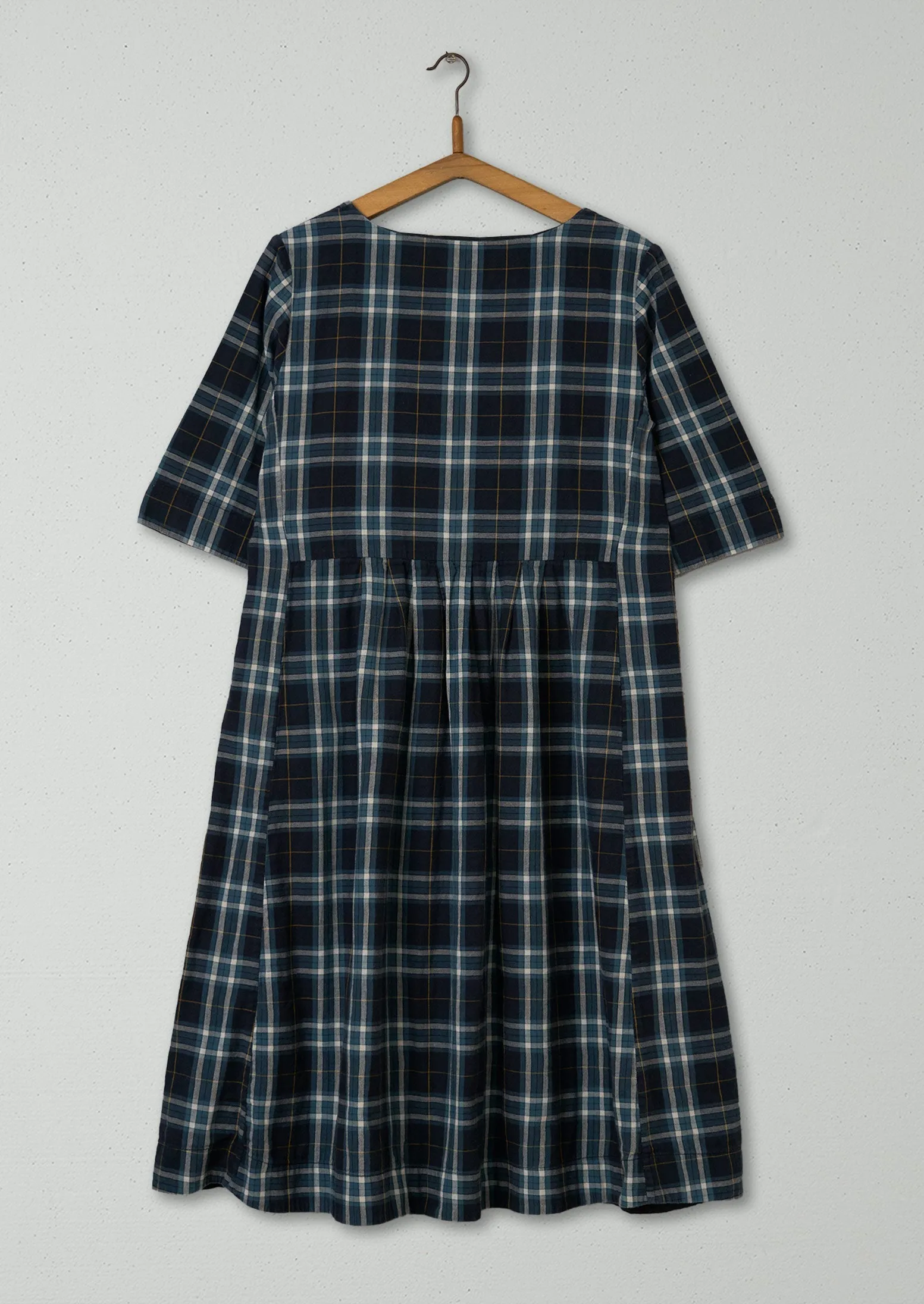 Reworn Madras Check Dress Size 12 (978) | Multi sold by TOAST product image thumbnail 2