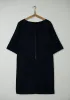 Reworn Ros Dress Size 14 (869) | Navy sold by TOAST