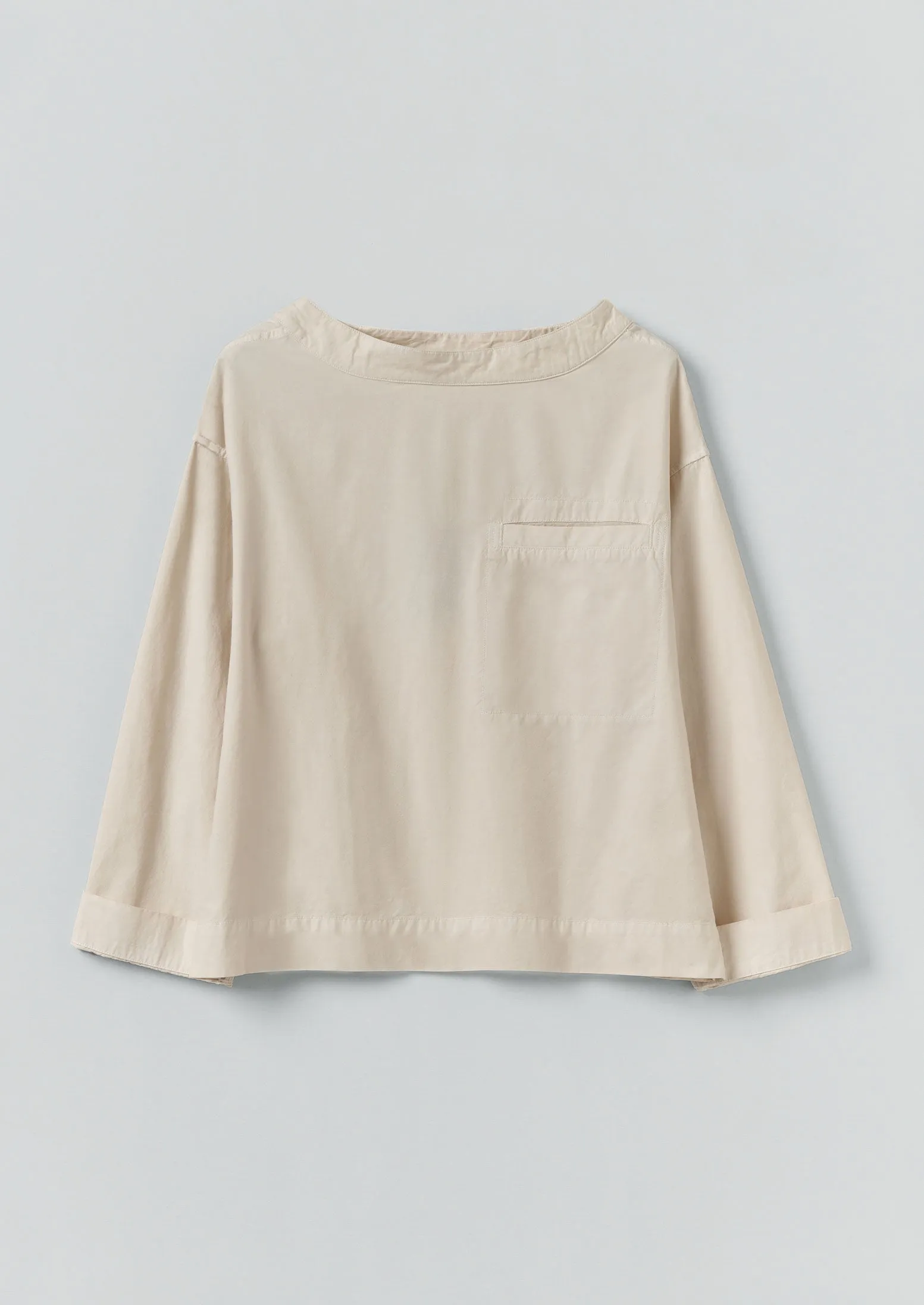 Cotton Linen Poplin Smock Top | Raw Linen sold by TOAST