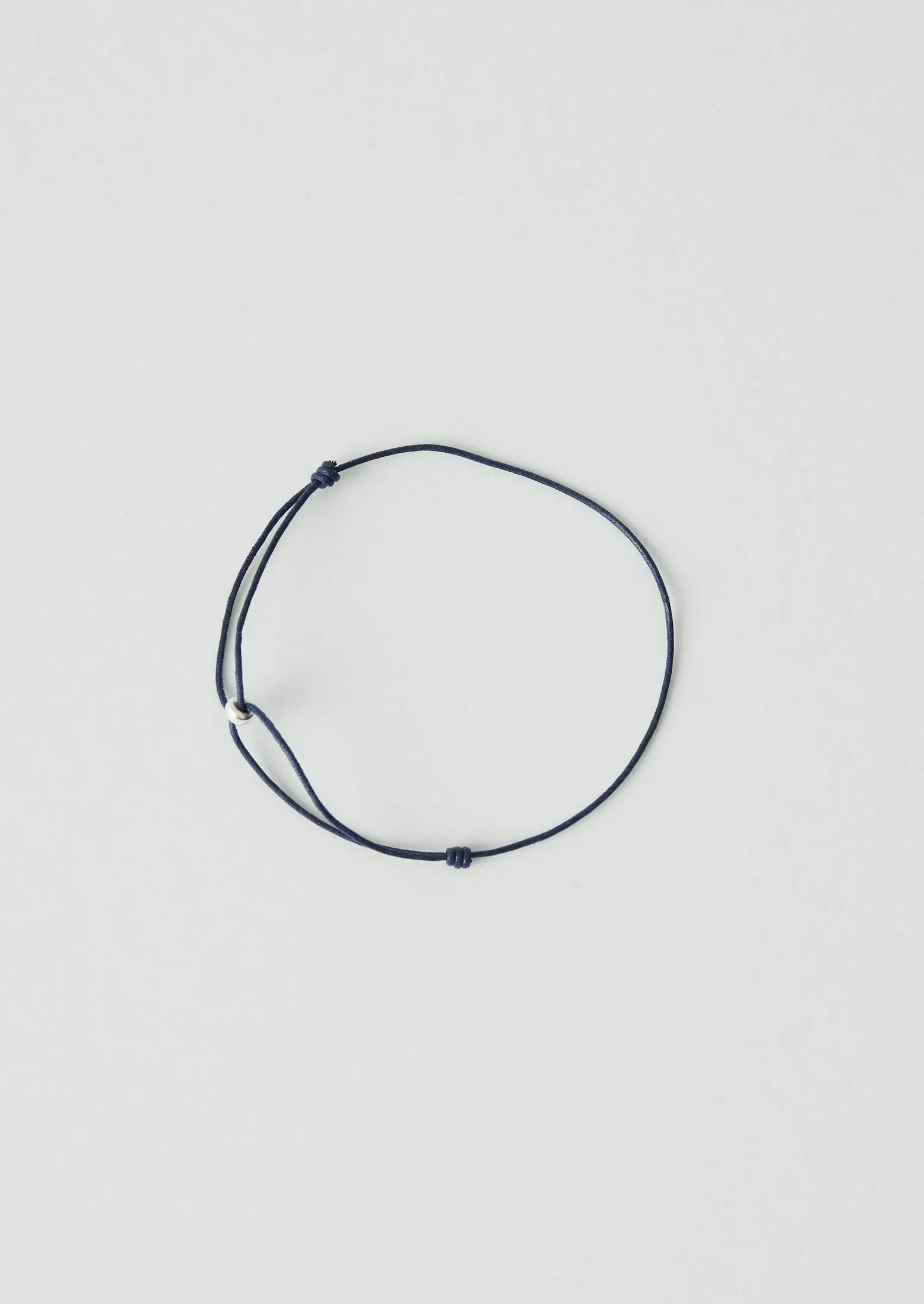 Helena Rohner Silver Bead Bracelet | Navy/Silver sold by TOAST