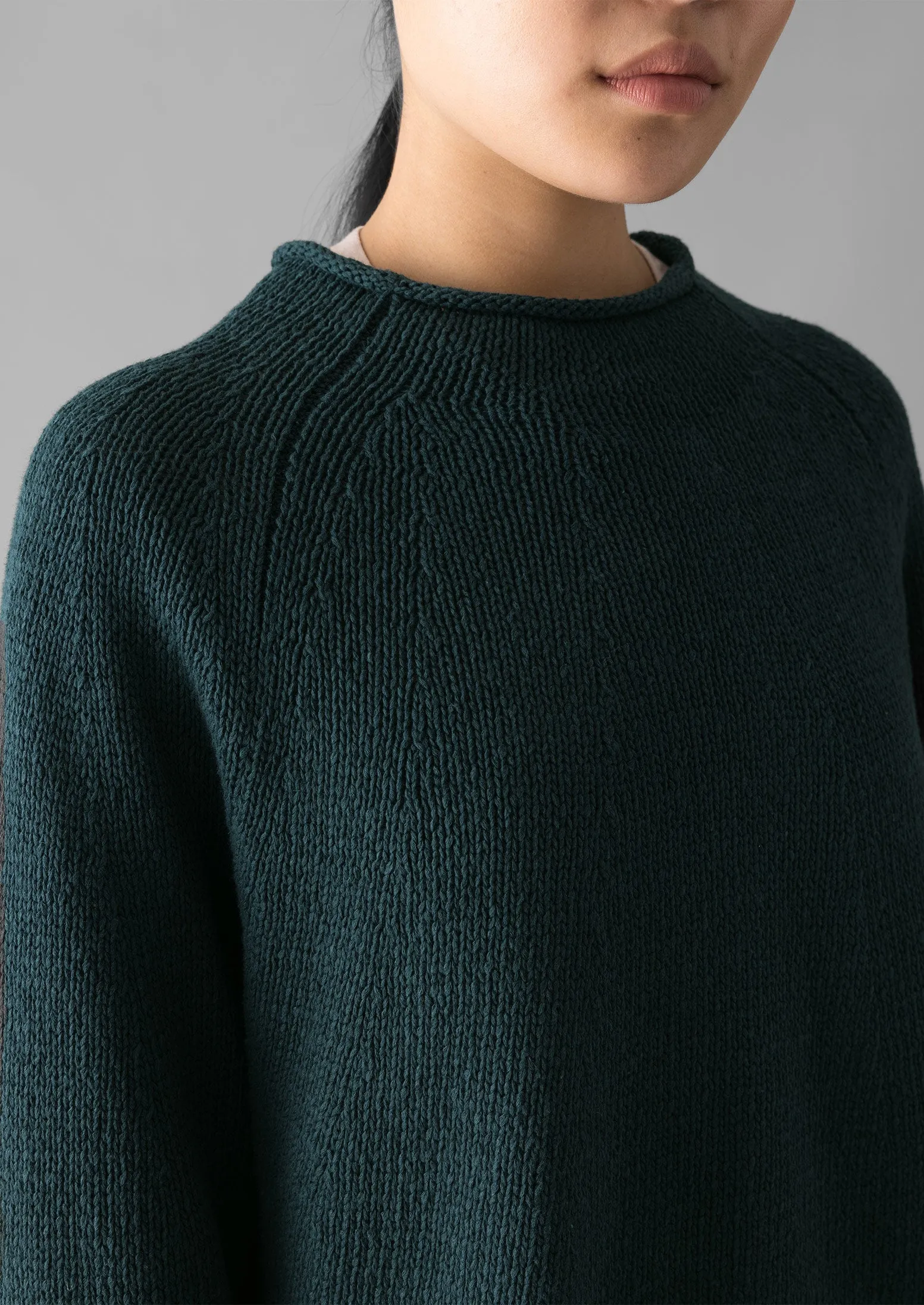 Linen Cotton Easy Sweater | Puck sold by TOAST product image thumbnail 5