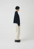 Linen Cotton Easy Sweater | Dark Navy sold by TOAST