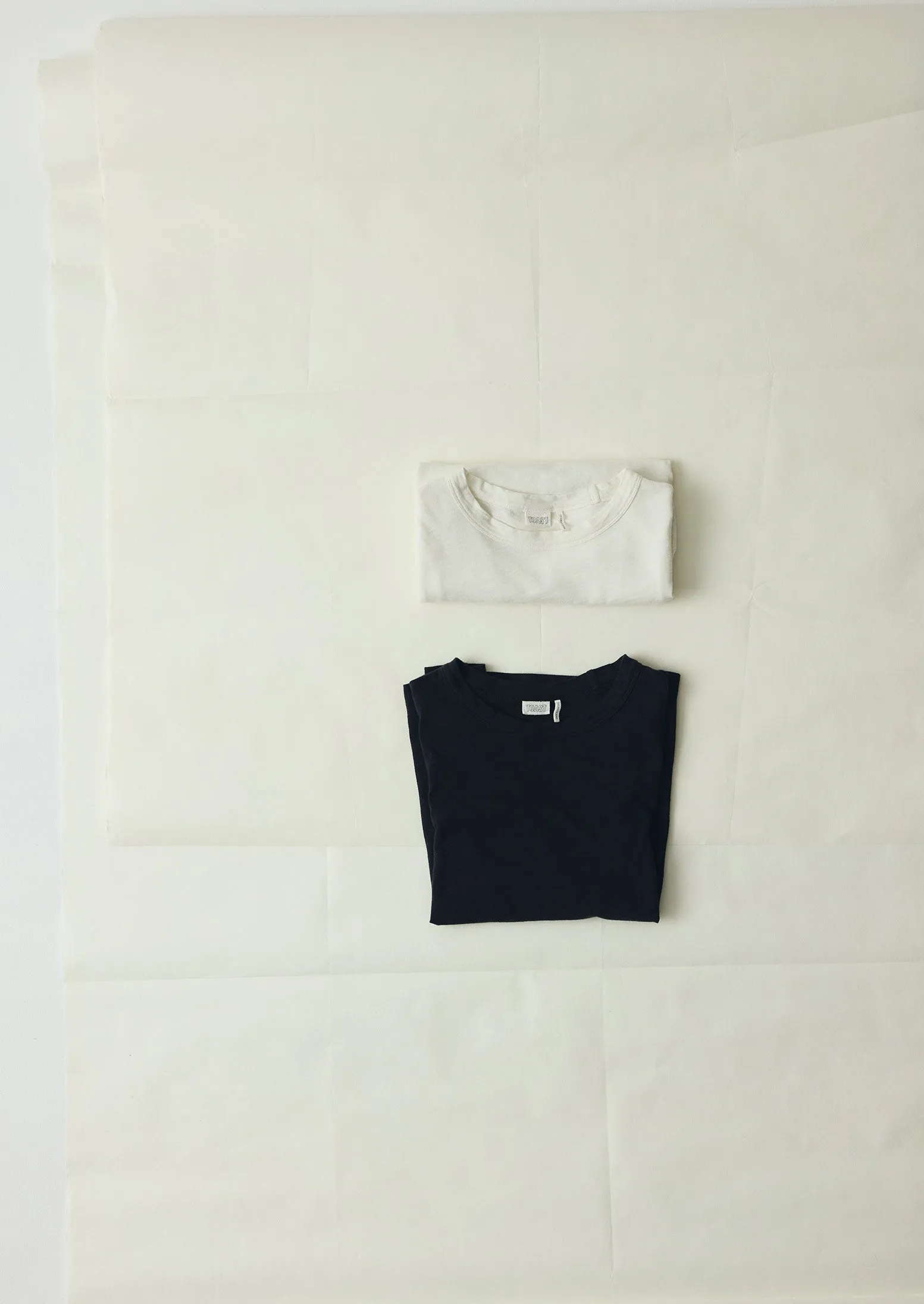 Cleo Cotton Tee | Chalk sold by TOAST product image thumbnail 5