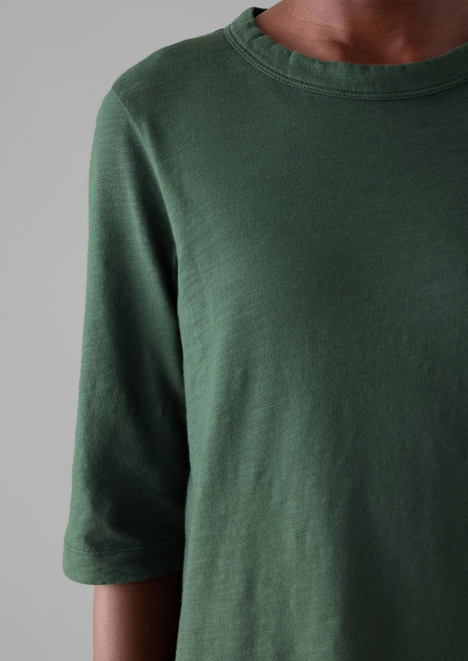 Cleo Cotton Tee | Marble Green sold by TOAST product image thumbnail 3