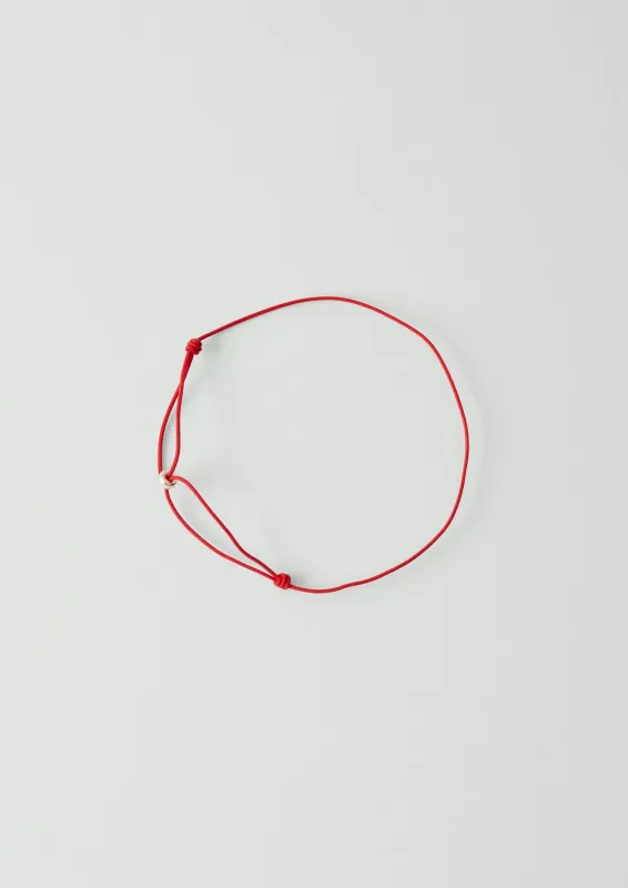 Helena Rohner Silver Bead Bracelet | Tomato/Silver sold by TOAST