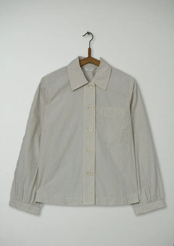 Reworn Patch Pocket Shirt Size S (628) | Sunwashed Blue sold by TOAST