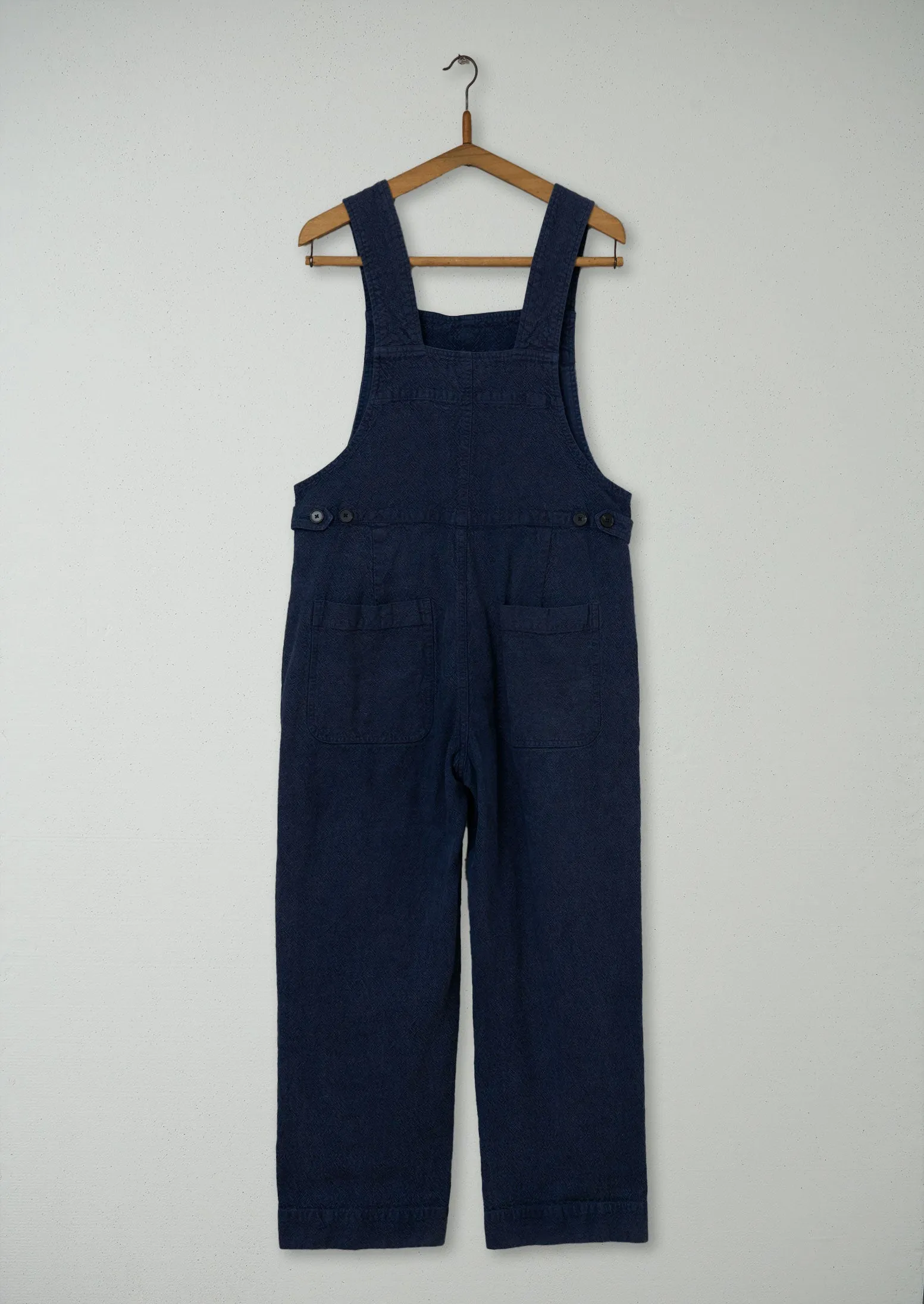 Reworn Hemp Cotton Canvas Jumpsuit Size 10 (559) | Chambray sold by TOAST product image thumbnail 2