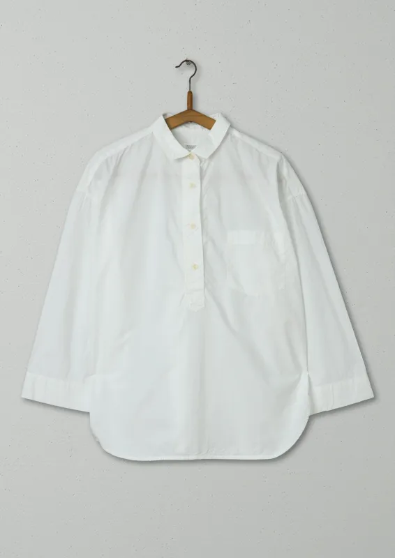 Reworn Oversized Shirt Size M (520) | White sold by TOAST