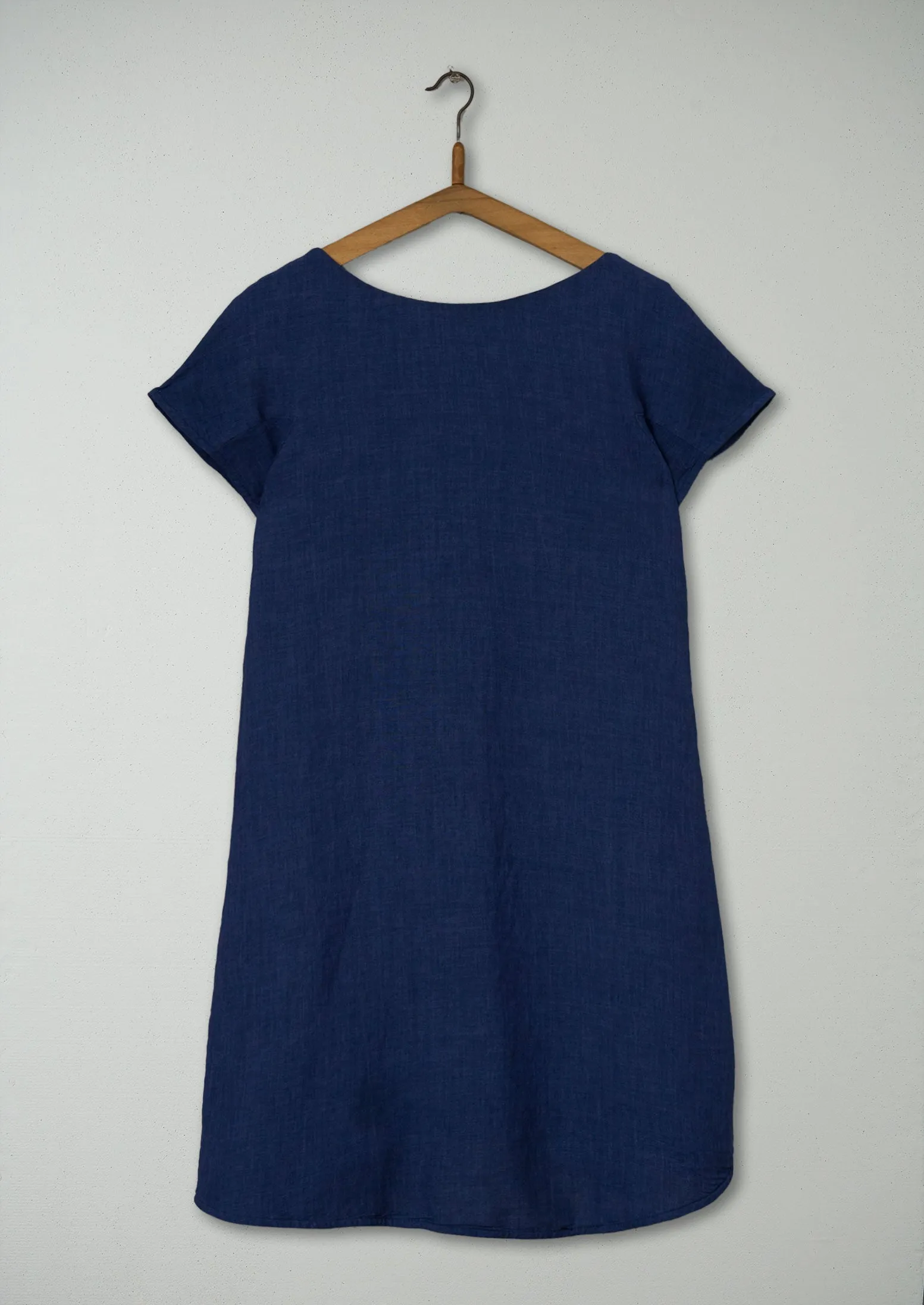 Reworn Sandrine Dress Size 12 (964) | Blue sold by TOAST