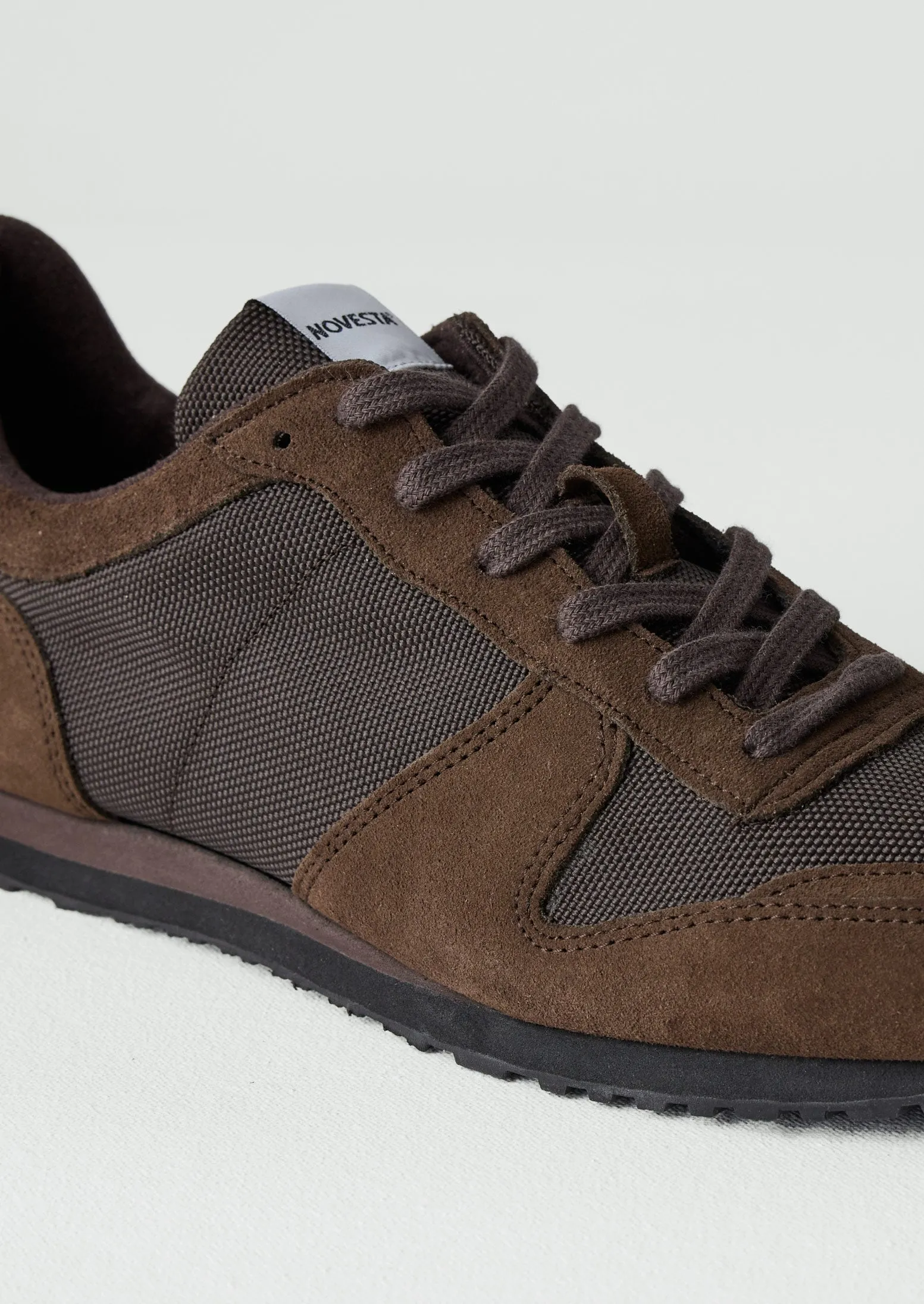 Novesta Marthon Runner Trainers | Bitter Chocolate sold by TOAST product image thumbnail 4