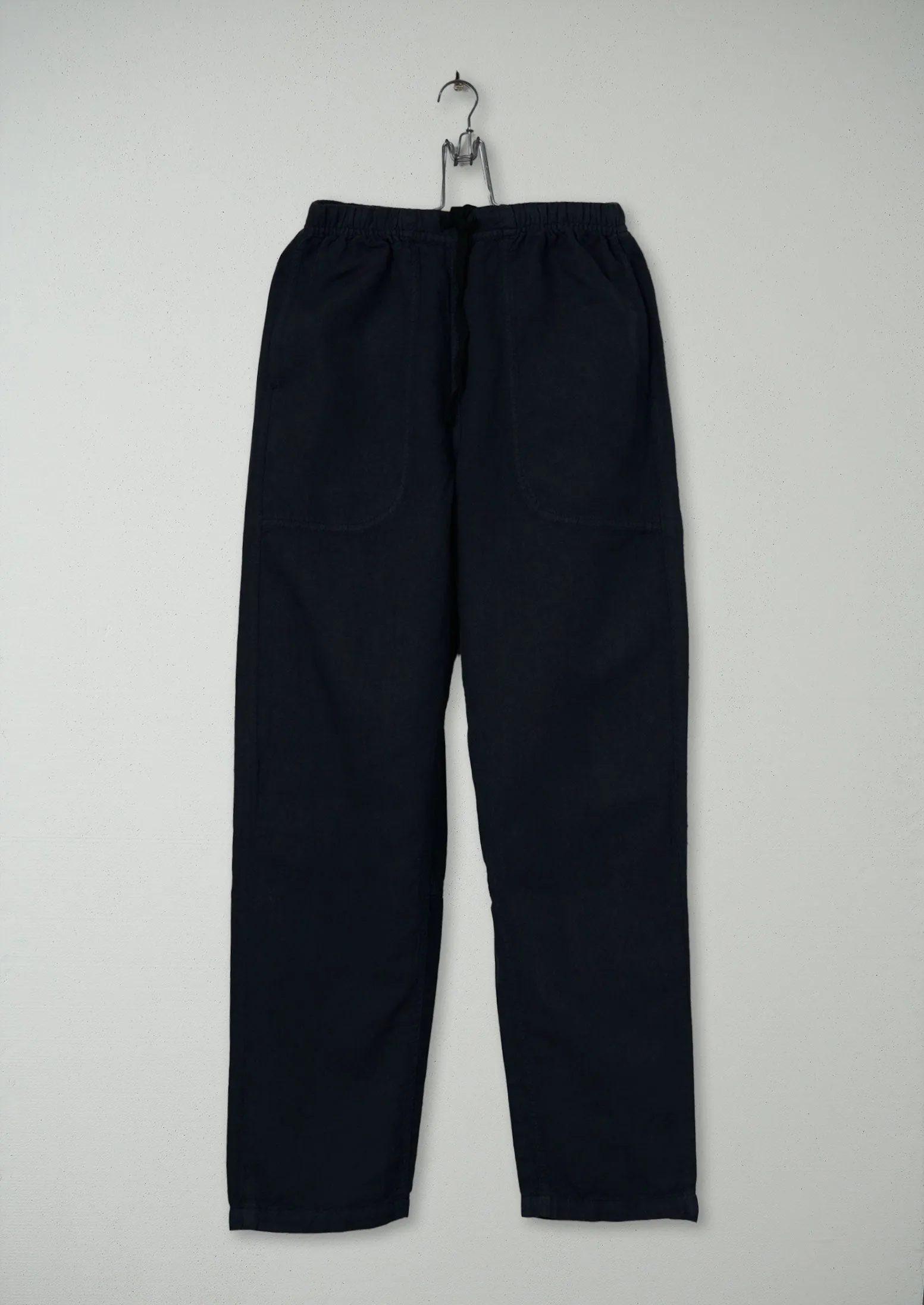 Reworn Cotton Linen Trousers Size XS (651) | Slate sold by TOAST