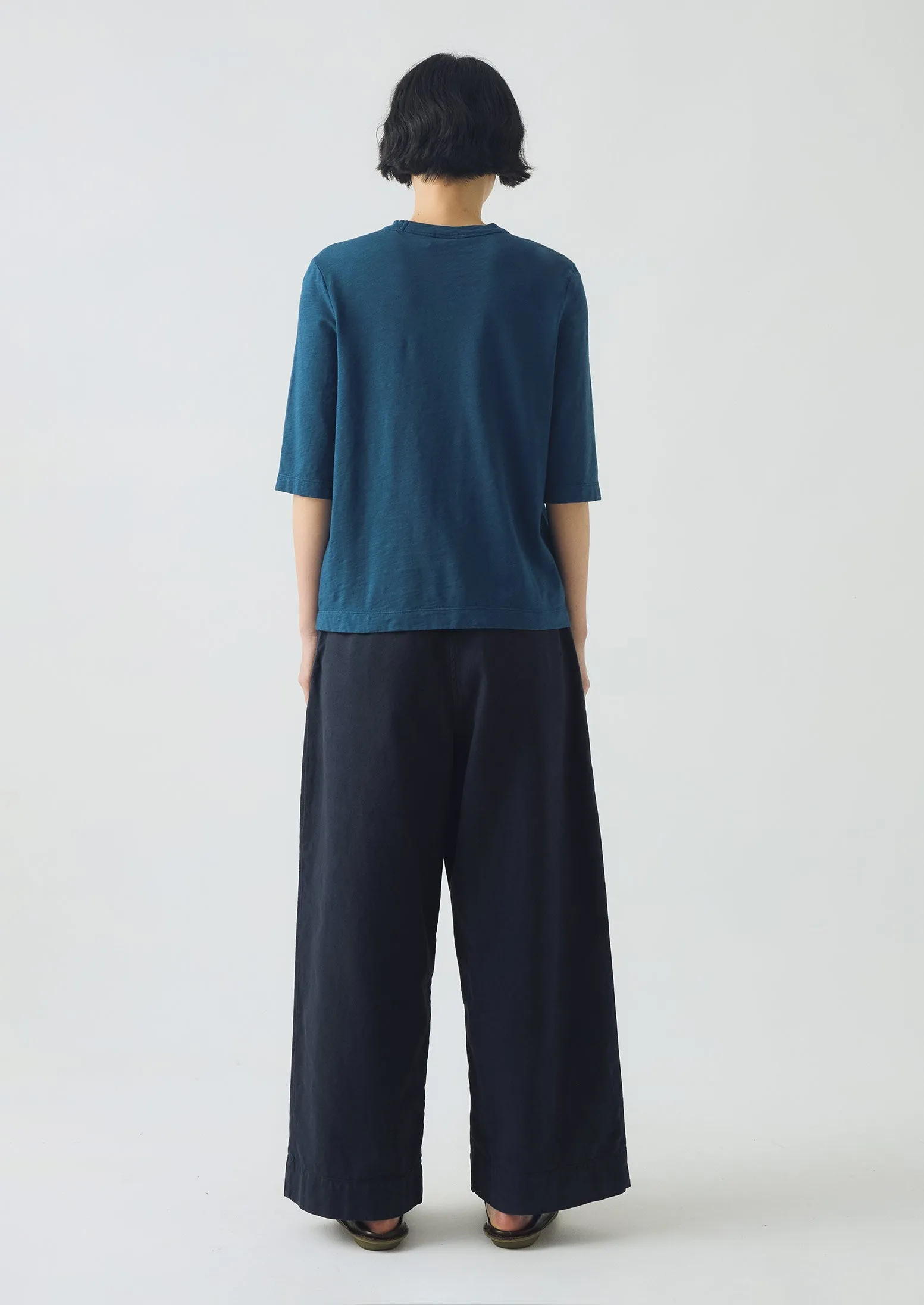 Cleo Cotton Tee | Copper Blue sold by TOAST product image thumbnail 4