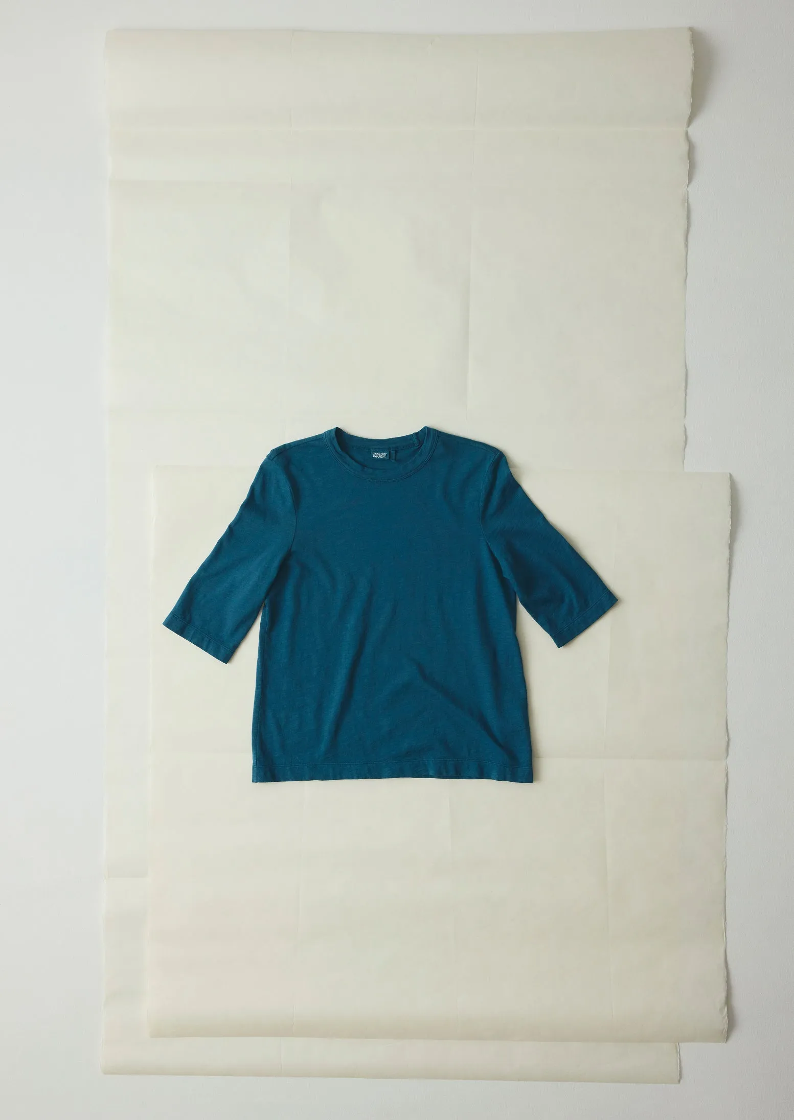 Cleo Cotton Tee | Copper Blue sold by TOAST